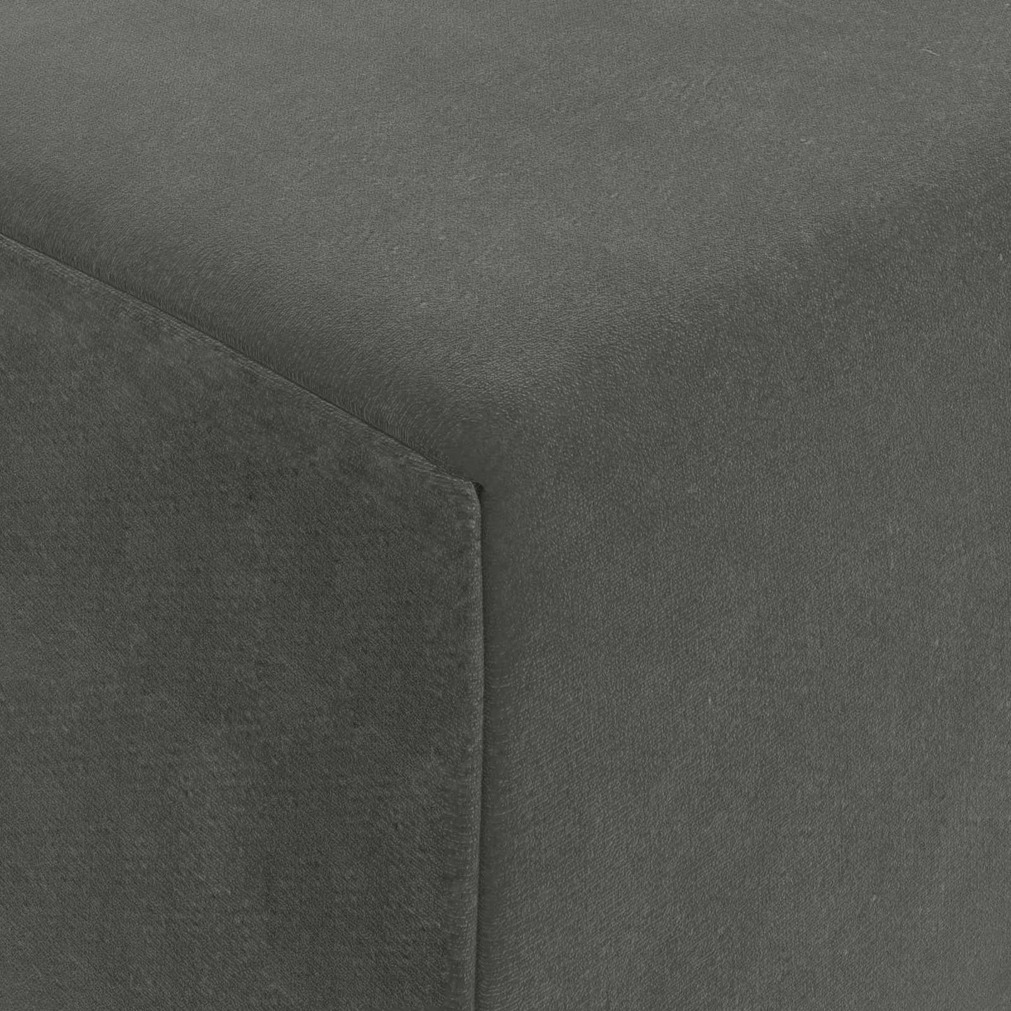 Összecsukható kanapéágy Sötétszürke 200 x 70 x 10 cm Bársony