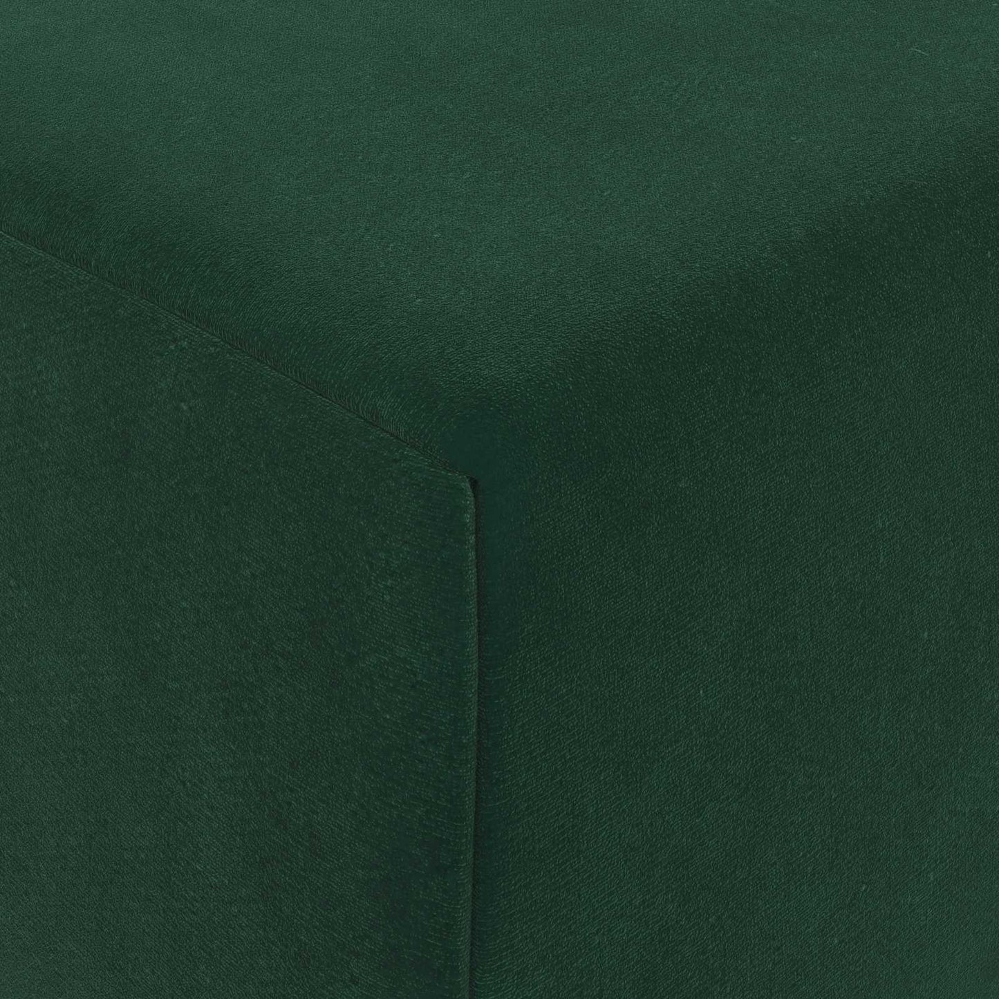 Összecsukható kanapéágy Sötétzöld 200 x 70 x 10 cm Bársony