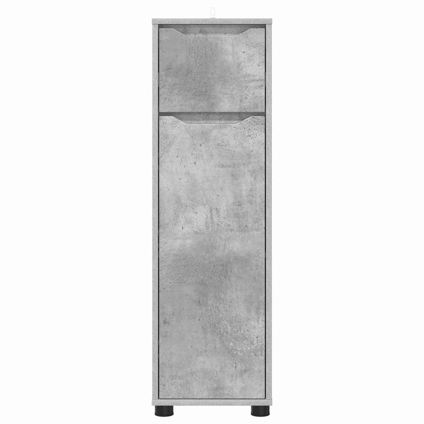 Fürdőszoba Székény Beton Szürke 30,5 x 30 x 101 cm Szerelt Fa