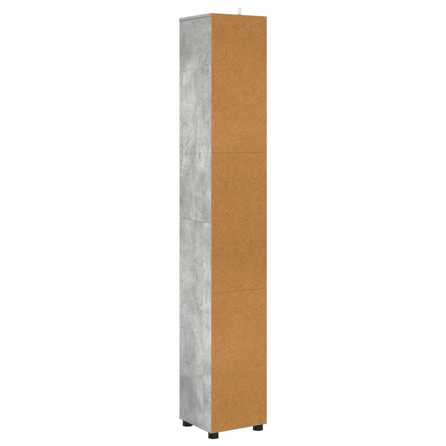 Fürdőszoba Székény Beton Szürke 30,5 x 30 x 195 cm Szerelt Fa