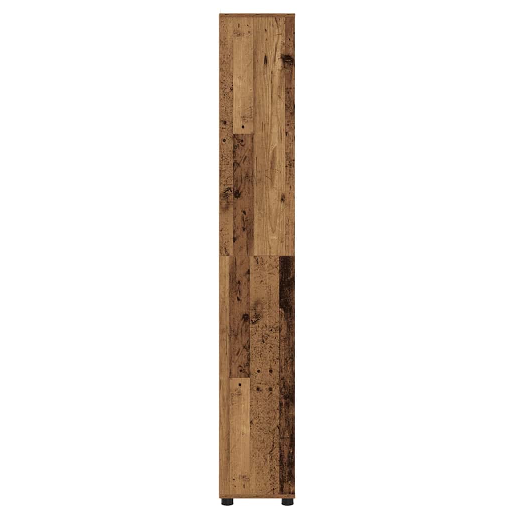 Fürdőszoba Székény polcokkal Öreg fa 30,5 x 30 x 195 cm Faanyag