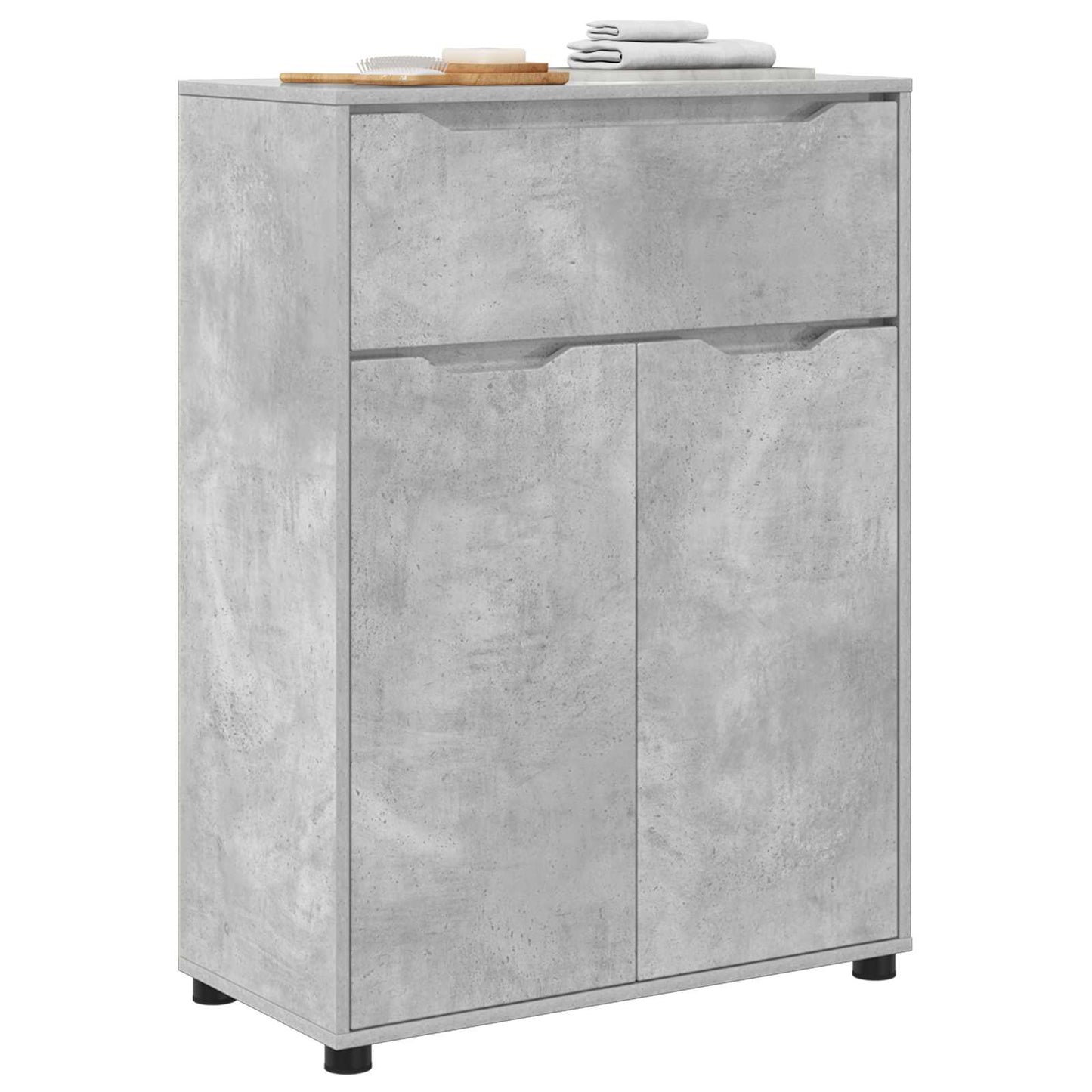 Fürdőszoba Székény Beton Szürke 72,5 x 36,5 x 100 cm Szerelt Fa
