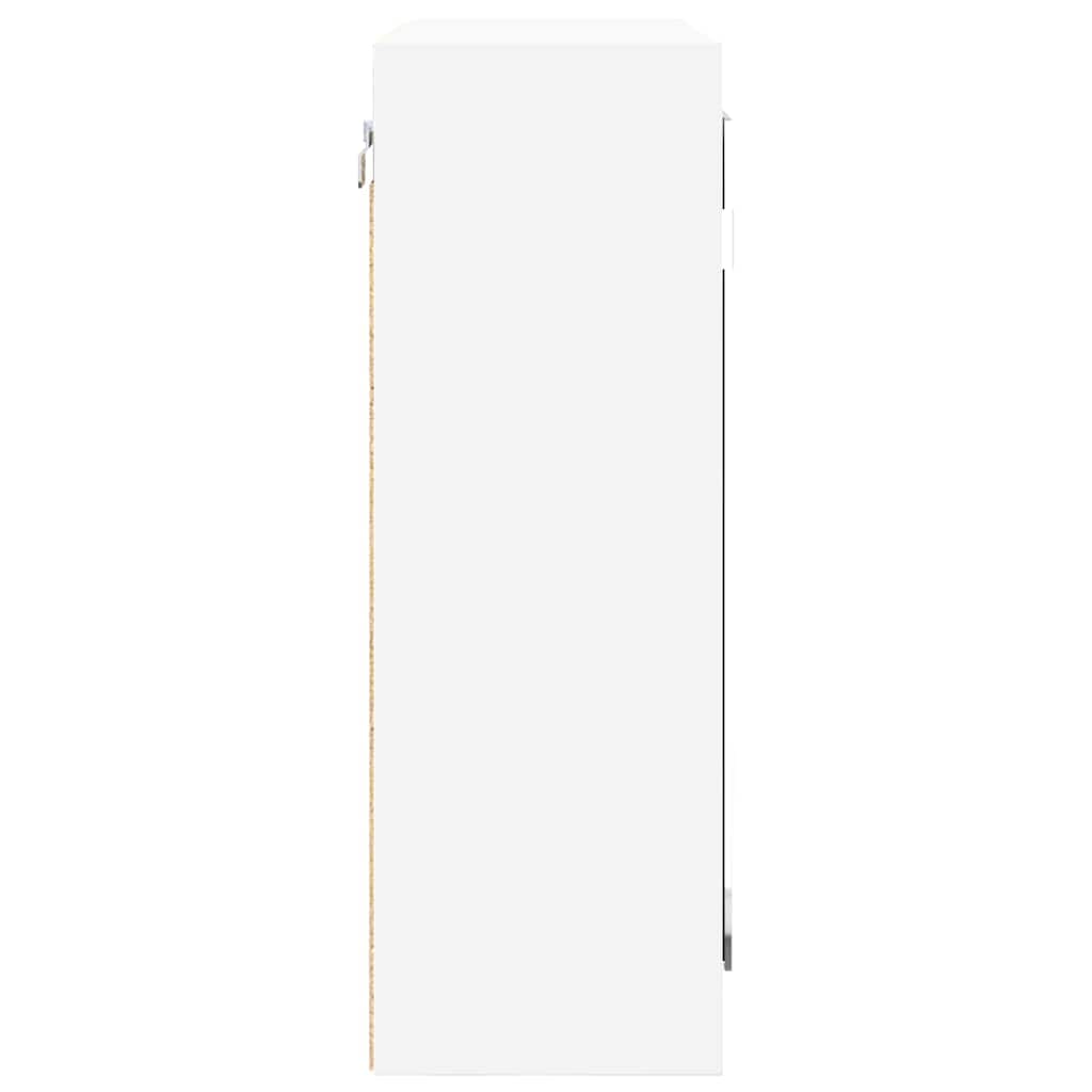 Fürdőszobai tükörszekrény Fehér 60 x 20 x 60 cm Szerelt Fa