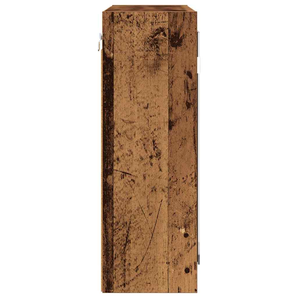 Fürdőszobai tükörszekrény Öreg fa 60 x 20 x 60 cm Faanyag
