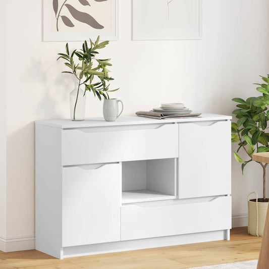 Széf fiókkal Fehér 100 x 30 x 65,6 Faanyag