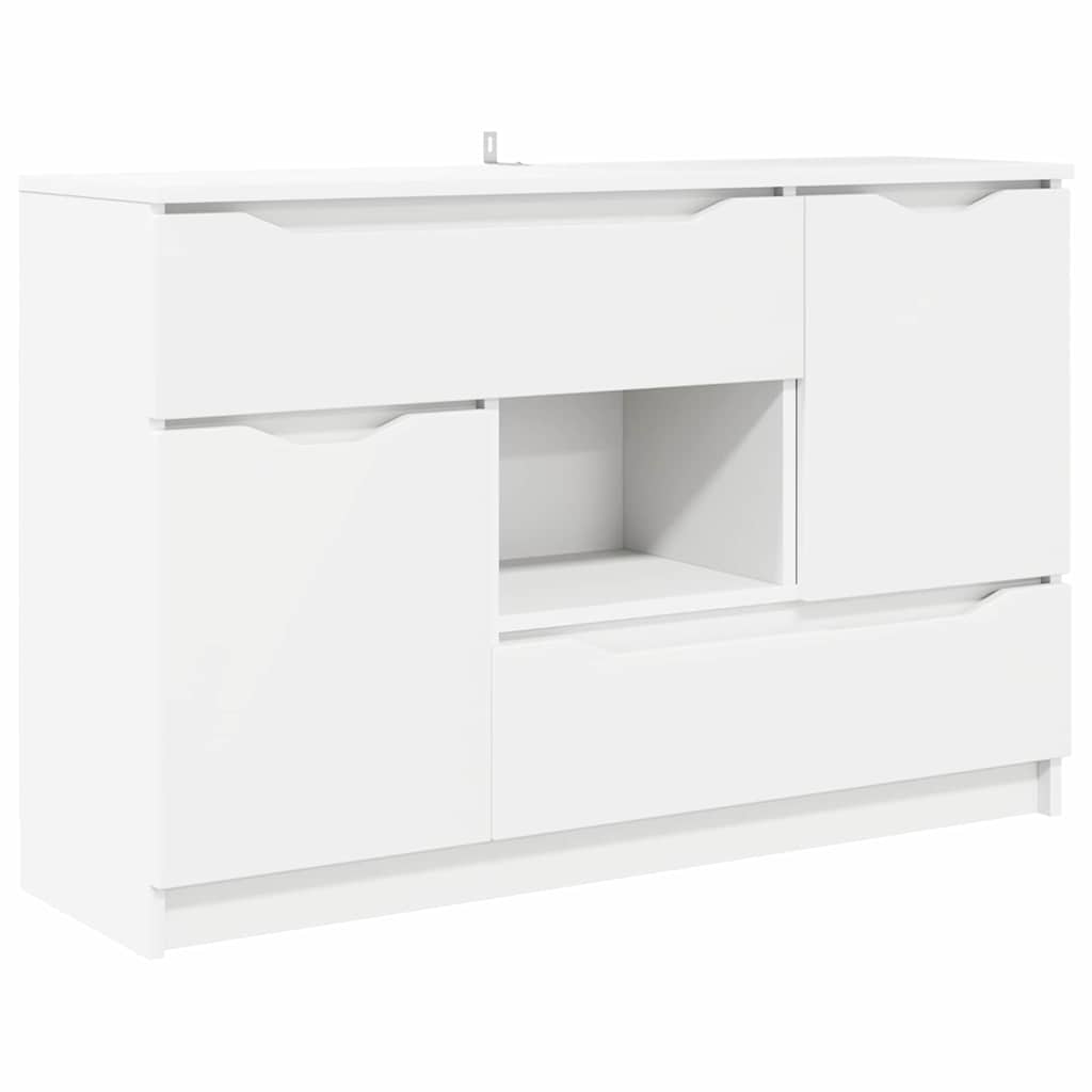 Széf fiókkal Fehér 100 x 30 x 65,6 Faanyag