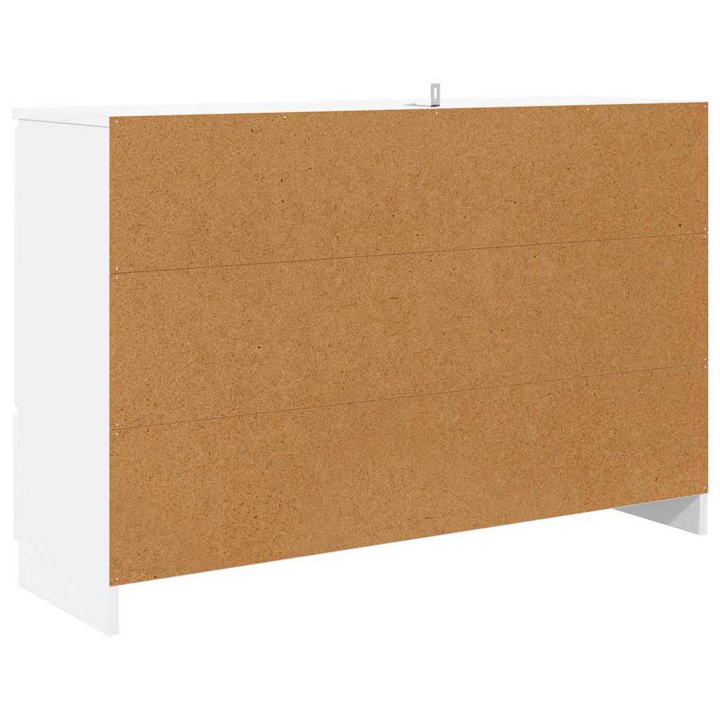 Széf fiókkal Fehér 100 x 30 x 65,6 Faanyag
