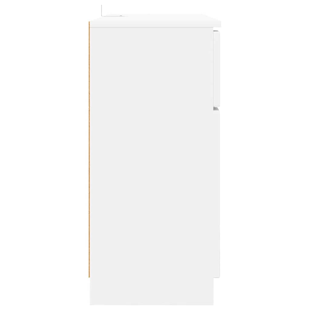 Széf fiókkal Fehér 100 x 30 x 65,6 Faanyag