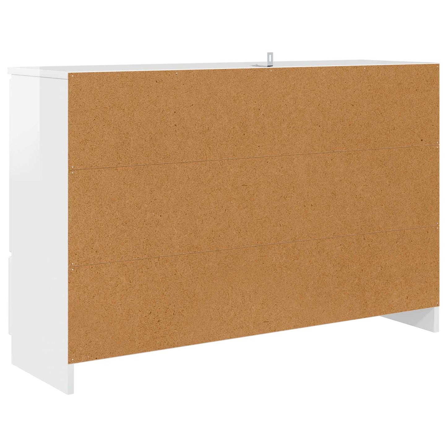 Széf Magas Fényű Fehér 100 x 30 x 65,6 Szerelt Fa