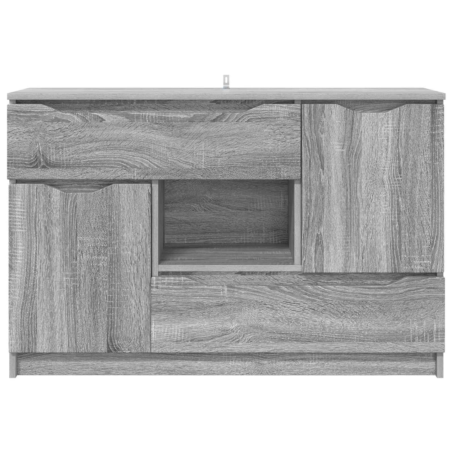 Széf Szürke Sonoma 100 x 30 x 65,6 Szerelt Fa