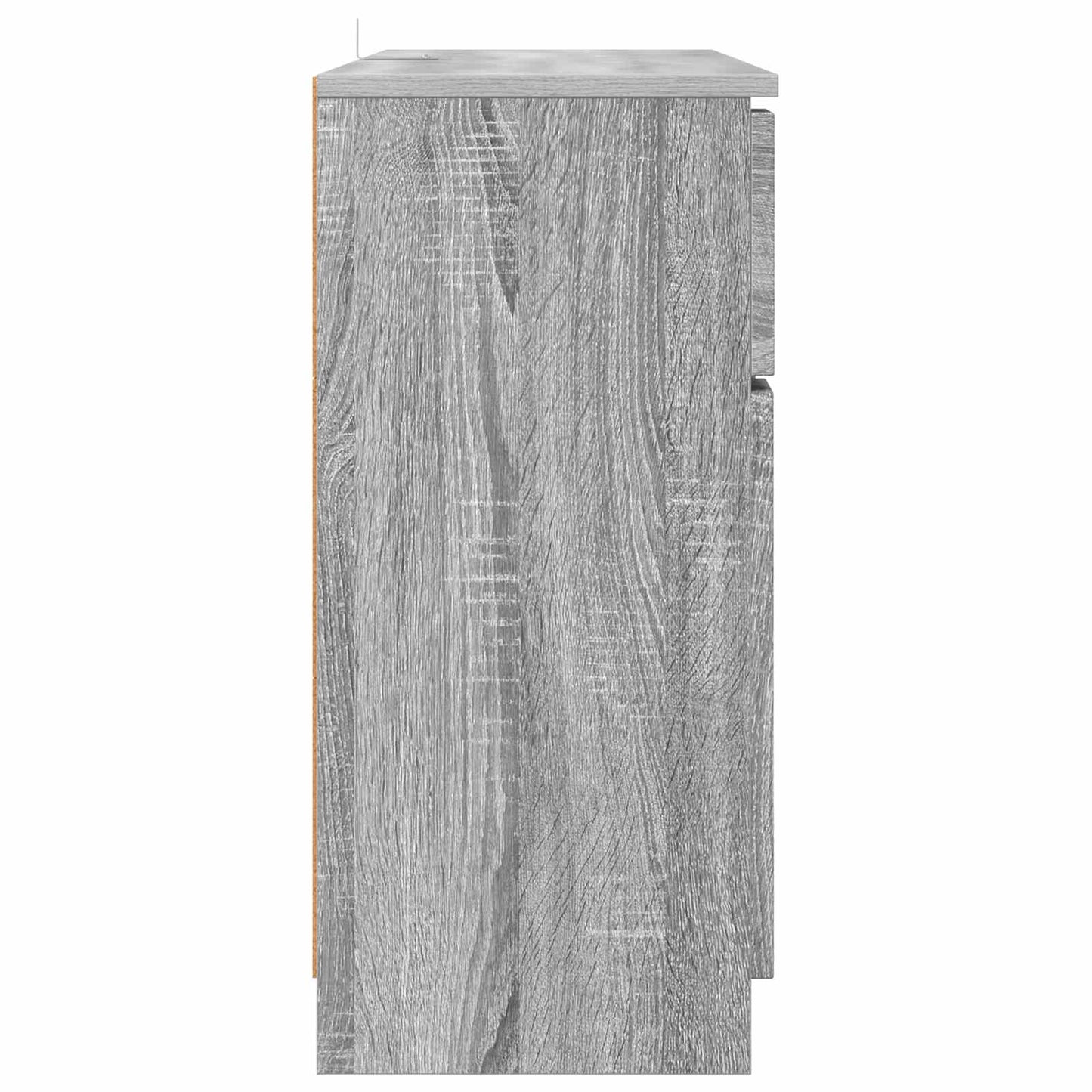 Széf Szürke Sonoma 100 x 30 x 65,6 Szerelt Fa