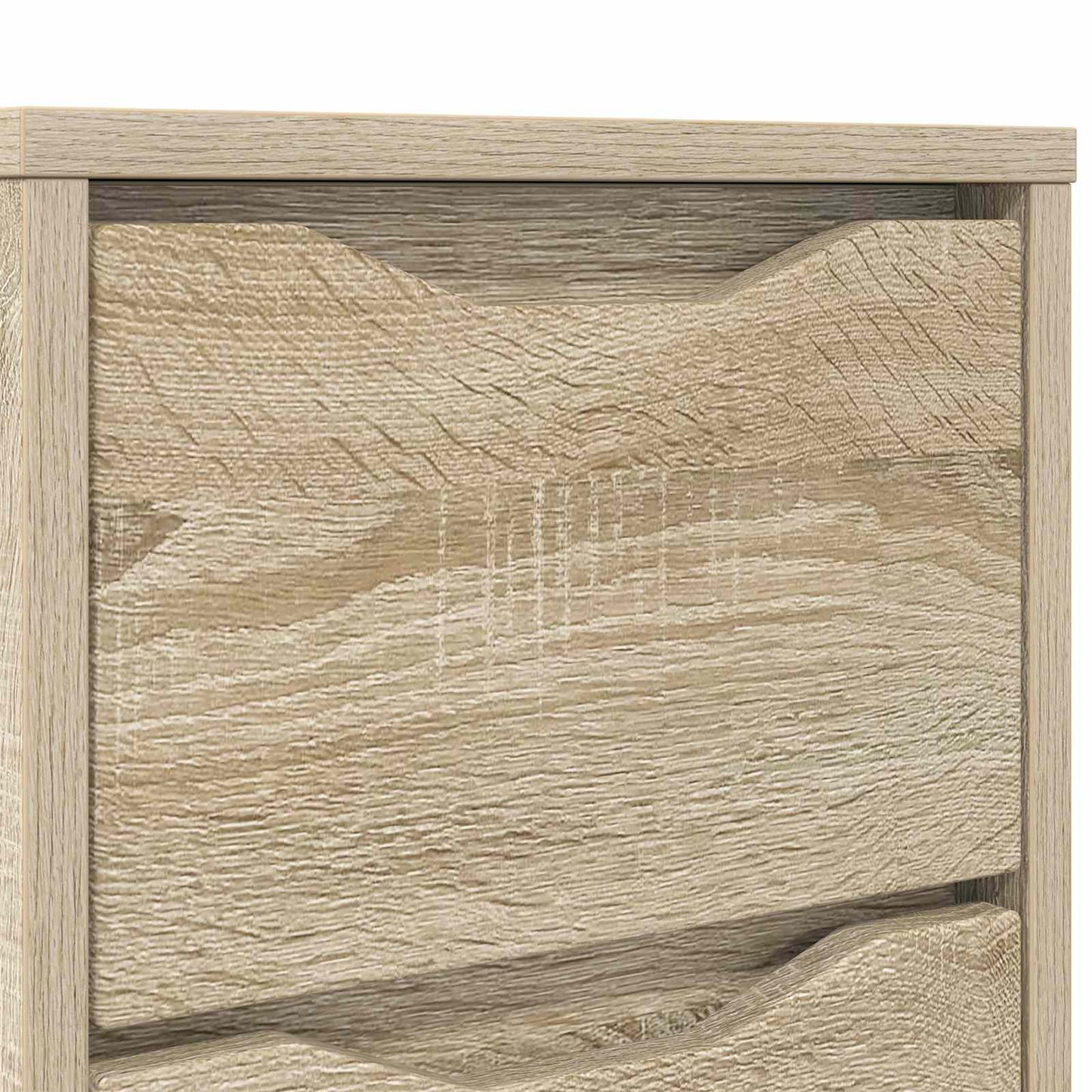 Éjjeliszekrények 2 db Sonoma tölgy 30,5 x 30 x 43 cm Szerelt Fa