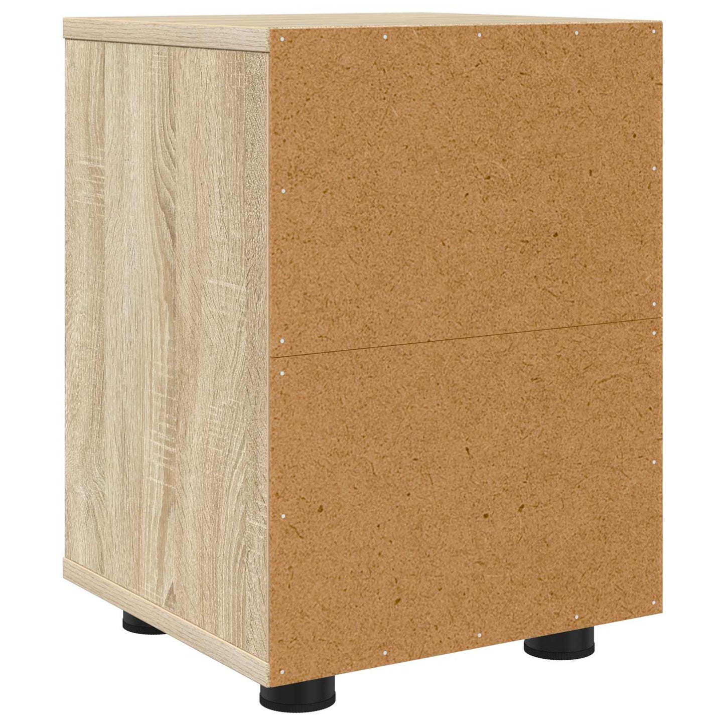 Éjjeliszekrények 2 db Sonoma tölgy 30,5 x 30 x 43 cm Szerelt Fa