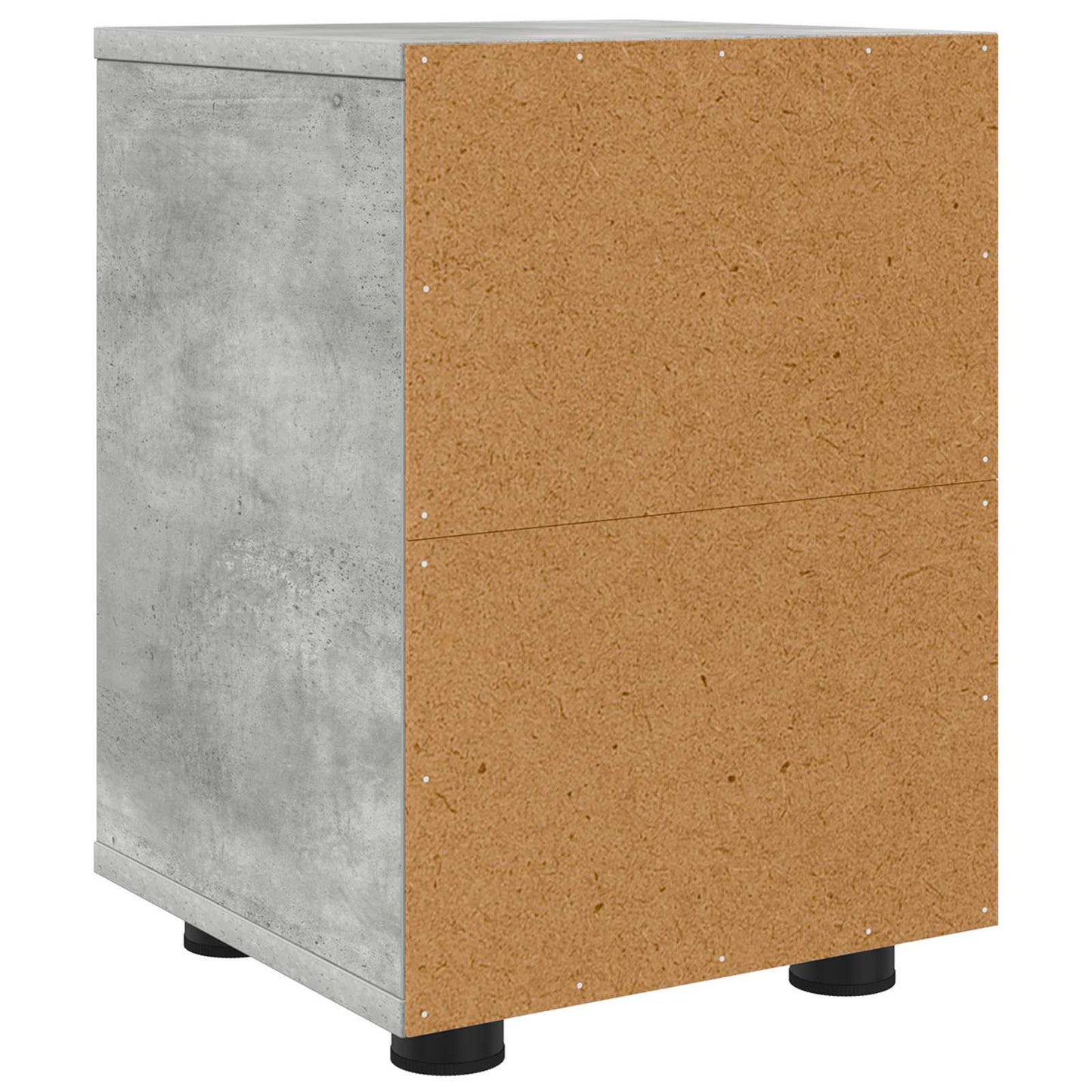 Éjjeli asztal Beton Szürke 30,5 x 30 x 43 cm Szerelt Fa