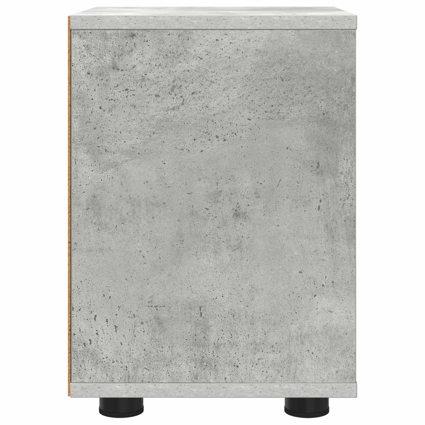Éjjeli asztal Beton Szürke 30,5 x 30 x 43 cm Szerelt Fa