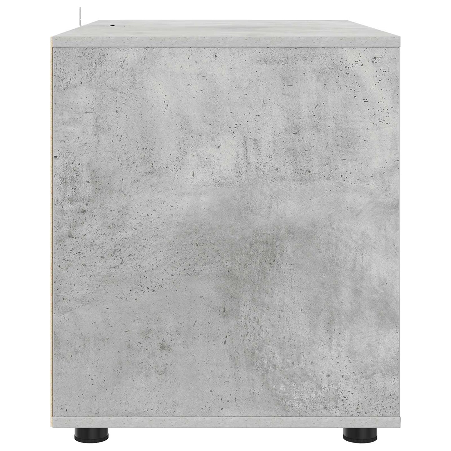 Tárolószekrény 80 x 48 x 57 cm Szerelt Fa Beton Szürke