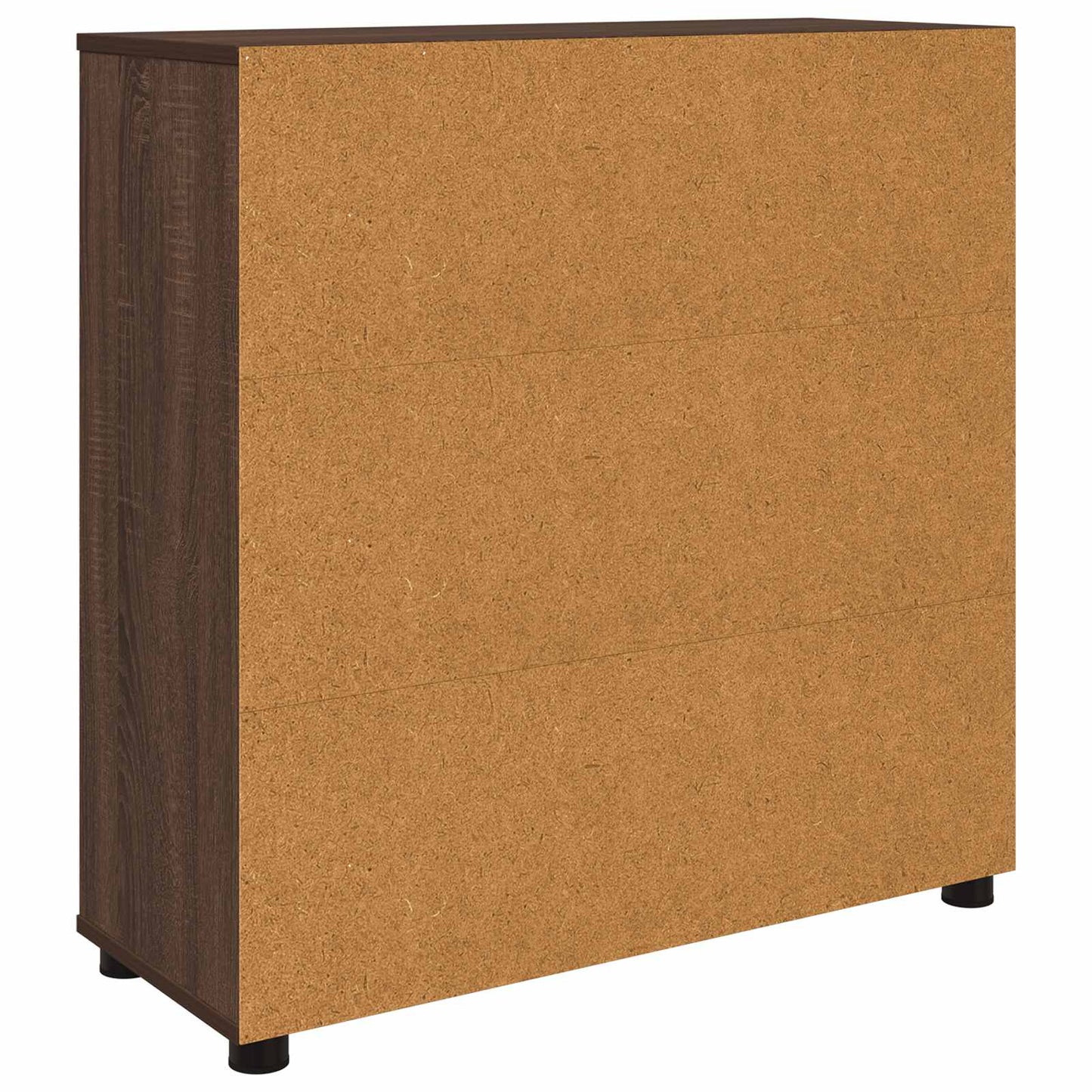 Tárolószekrény 80 x 31 x 81 cm Szerelt Fa Barna Tölgy
