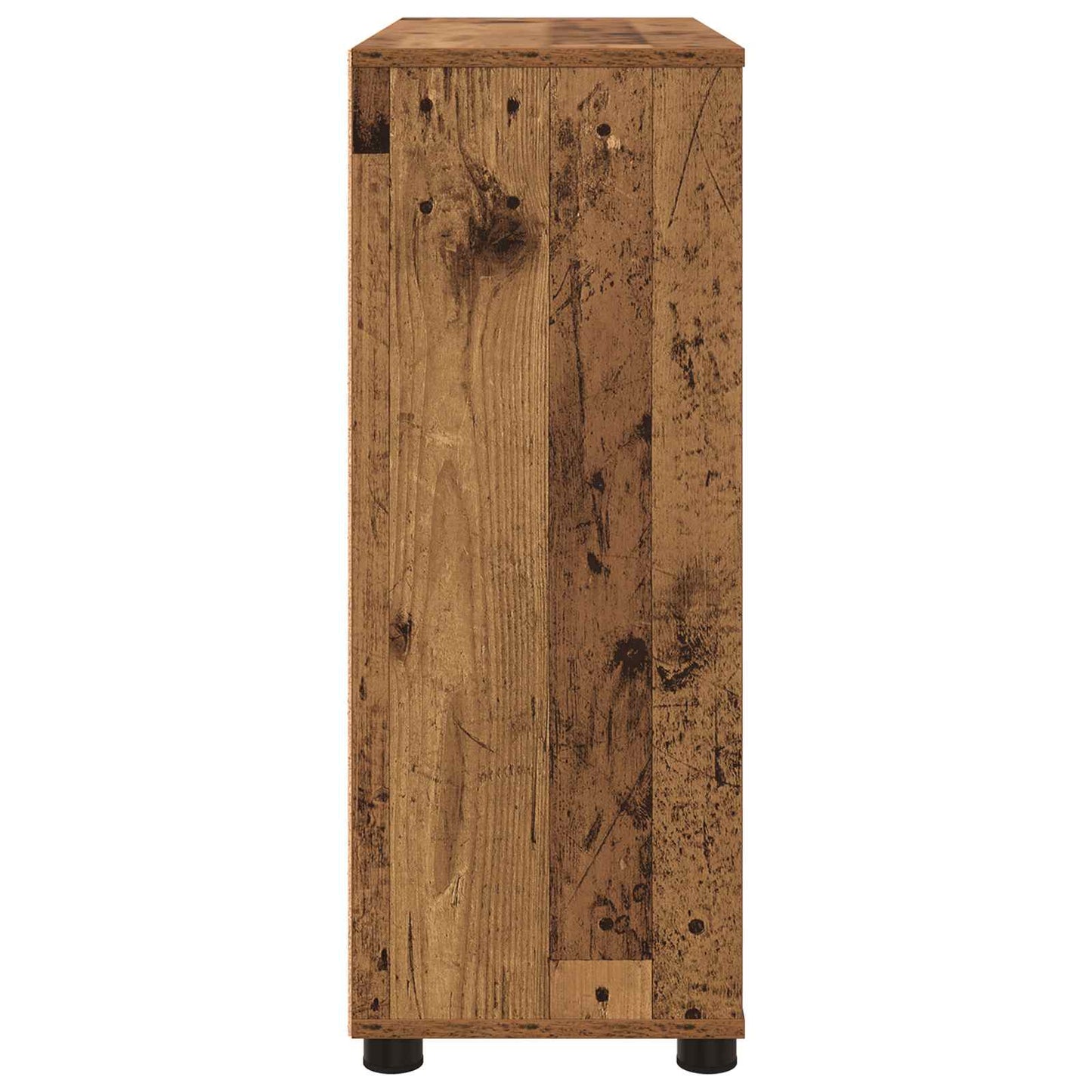 Tárolószekrény 80 x 31 x 81 cm Szerelt Fa Öreg fa