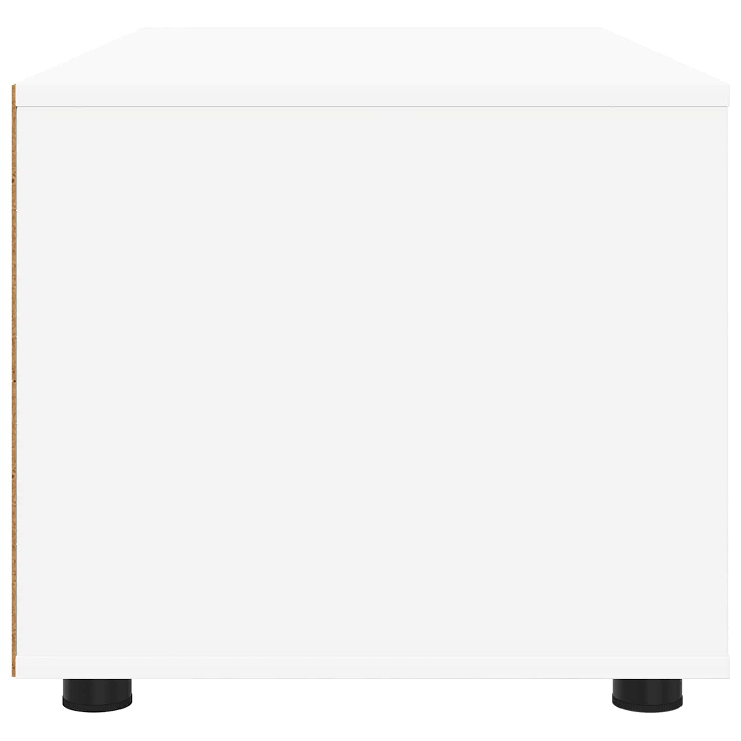 TV szekrény fiókkal Fehér 100 x 48 x 43 cm Faanyag