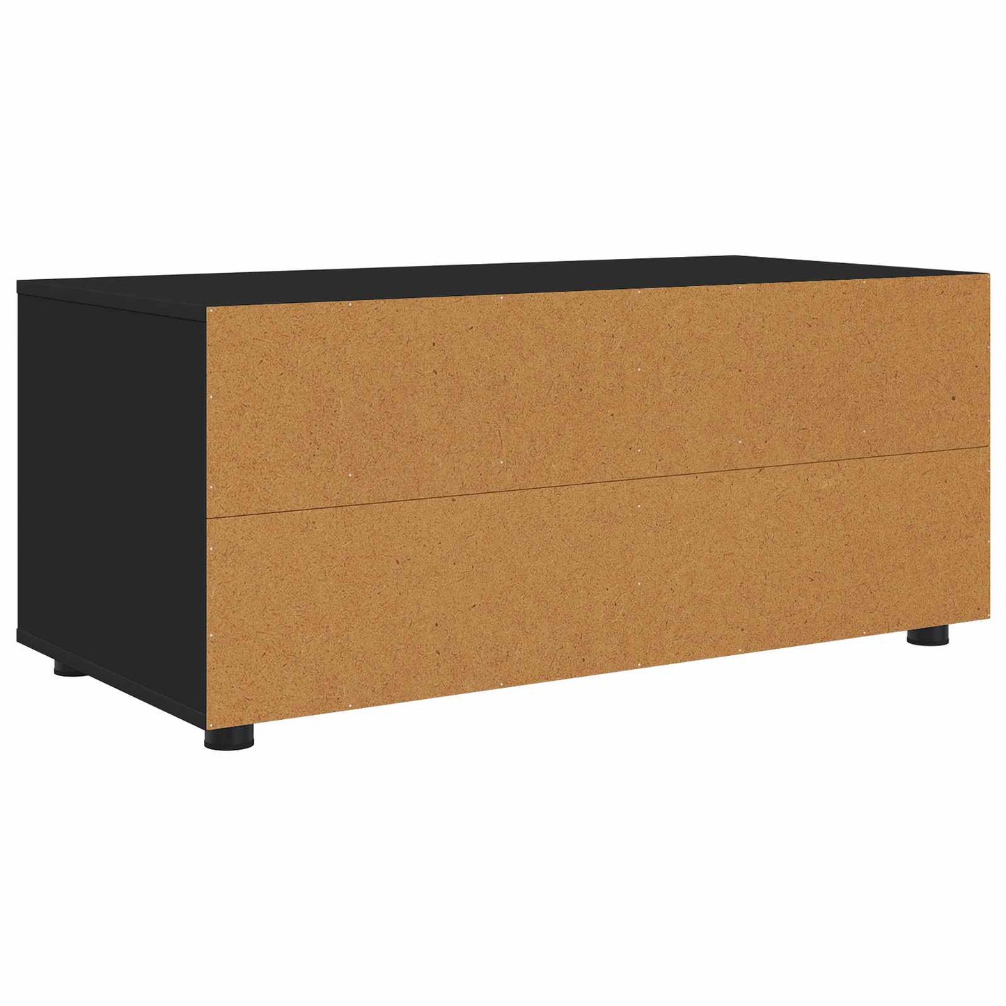 TV szekrény 100 x 48 x 43 cm Fekete Szerelt Fa