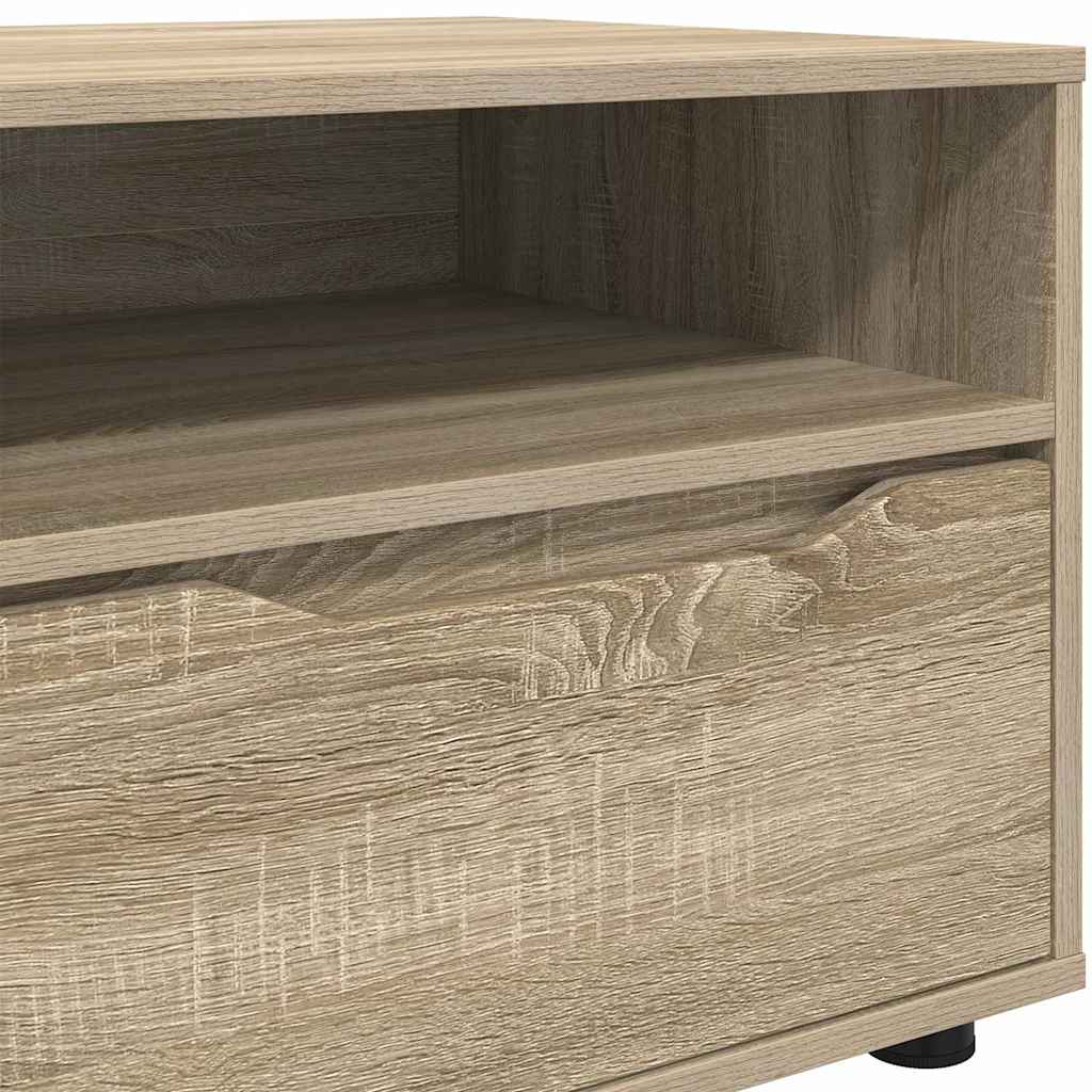 TV szekrény 100 x 48 x 43 cm Sonoma tölgy Szerelt Fa