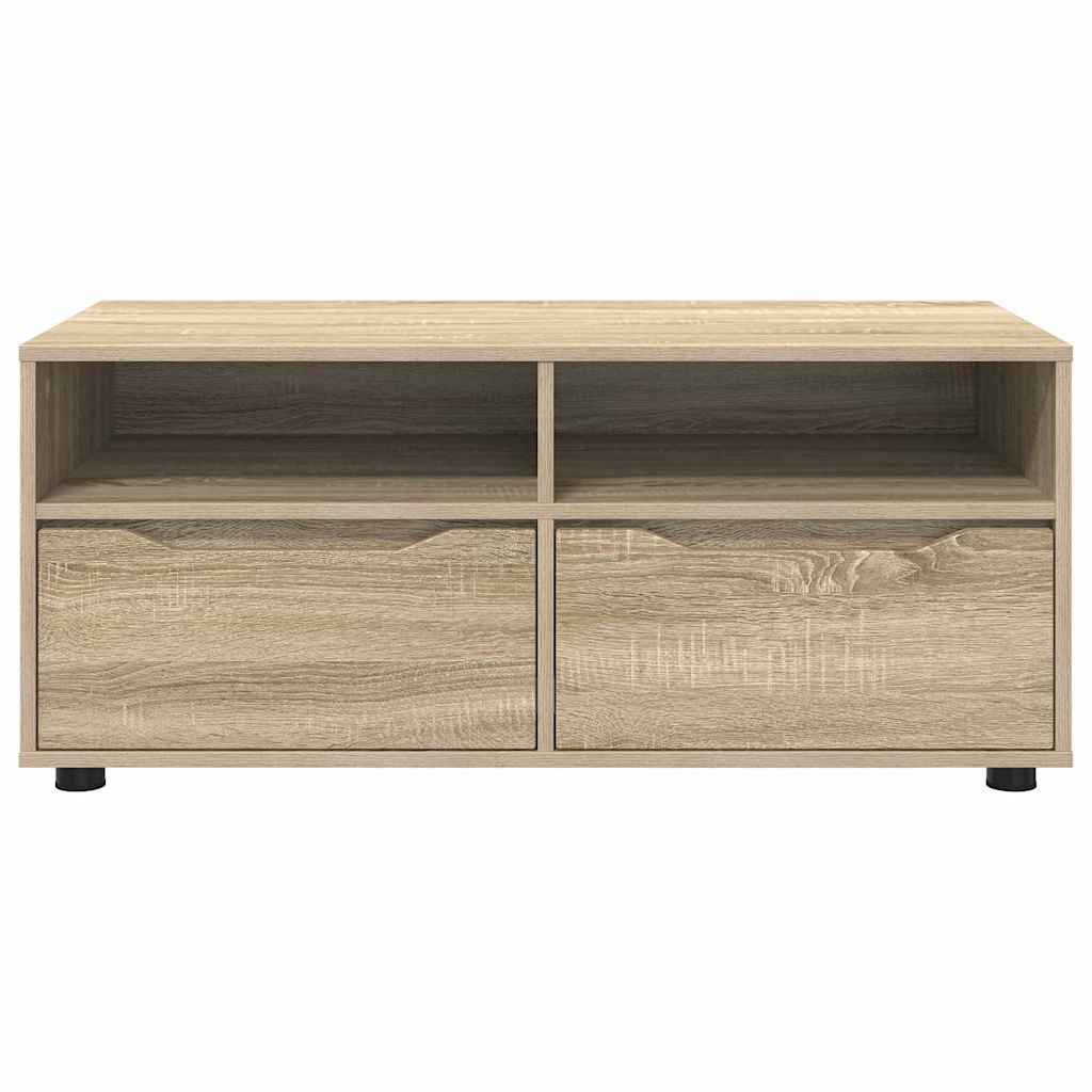 TV szekrény 100 x 48 x 43 cm Sonoma tölgy Szerelt Fa