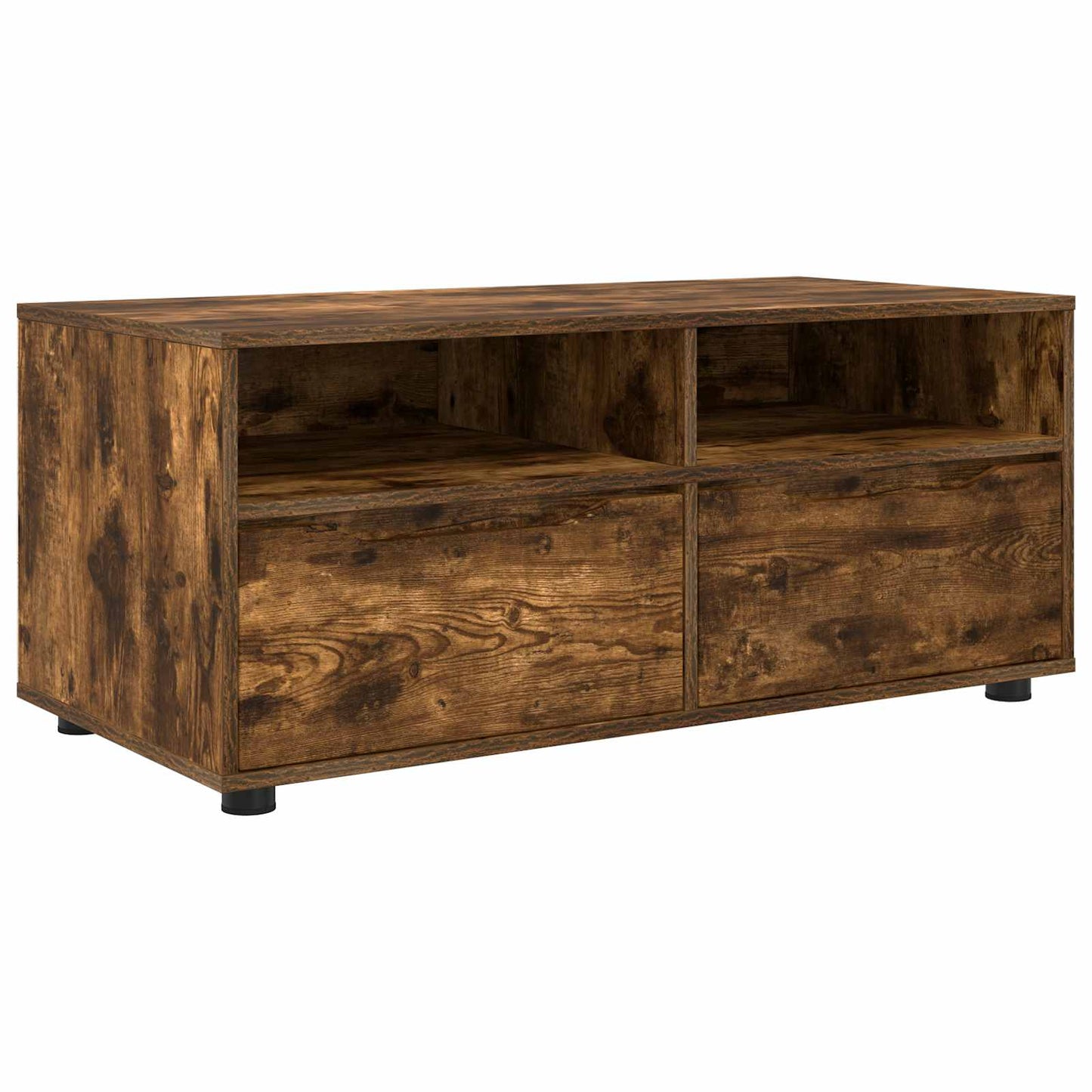 TV szekrény 100 x 48 x 43 cm Füstölt tölgy Szerelt Fa
