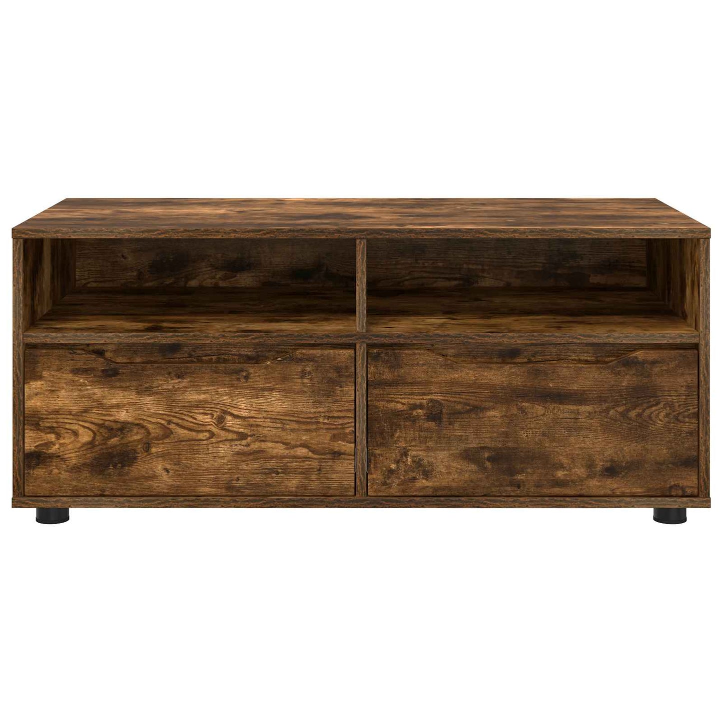 TV szekrény 100 x 48 x 43 cm Füstölt tölgy Szerelt Fa