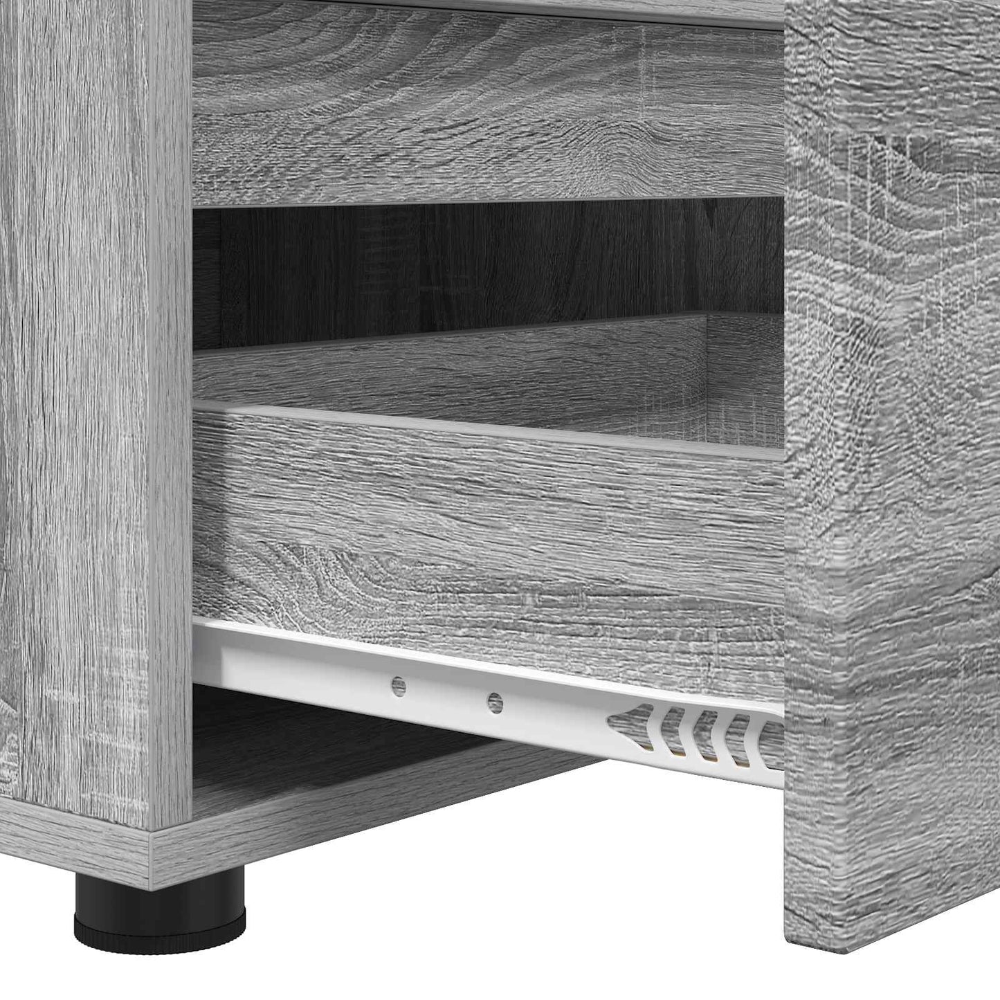 TV szekrény 100 x 48 x 43 cm Szürke Sonoma Szerelt Fa