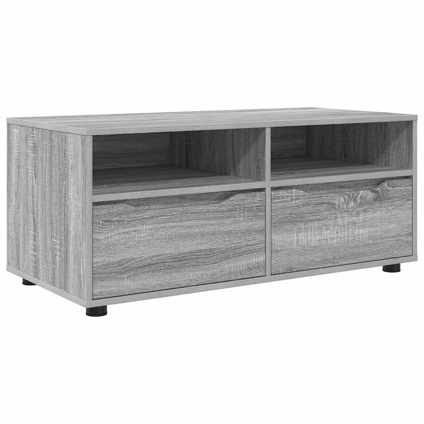 TV szekrény 100 x 48 x 43 cm Szürke Sonoma Szerelt Fa