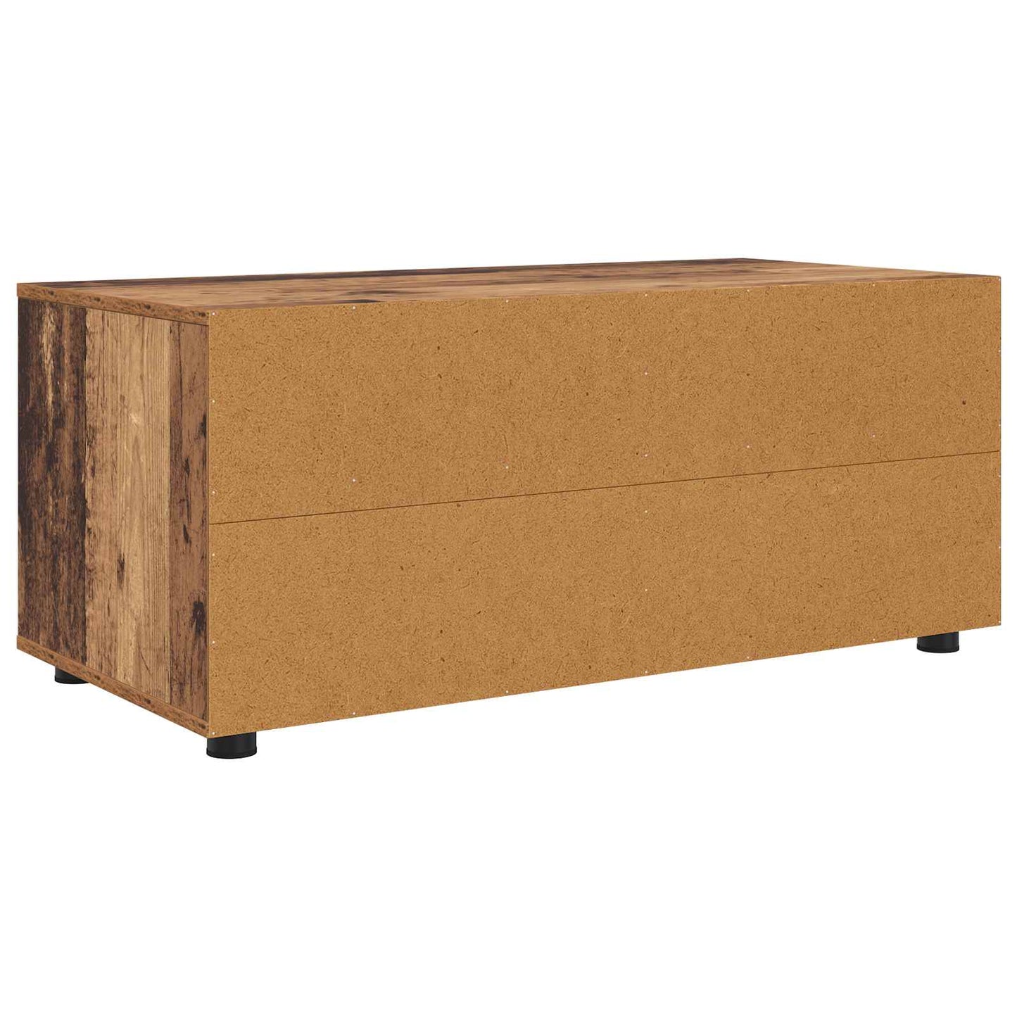 TV szekrény fiókkal Öreg fa 100 x 48 x 43 cm Faanyag