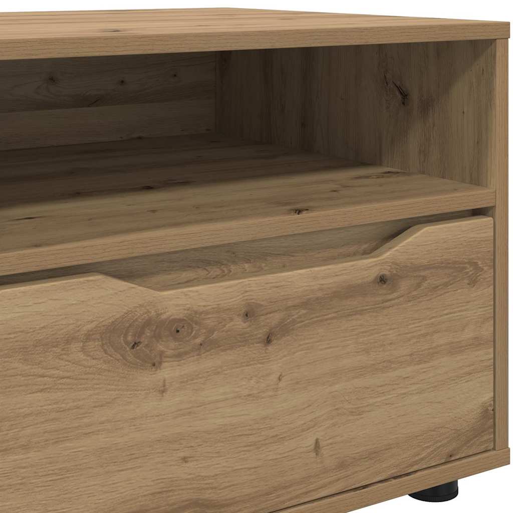 TV szekrény 100 x 48 x 43 cm Artisan tölgy Szerelt Fa