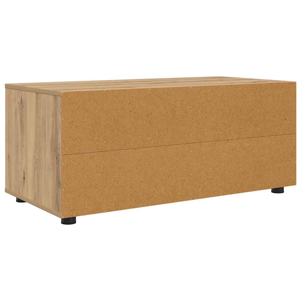 TV szekrény 100 x 48 x 43 cm Artisan tölgy Szerelt Fa