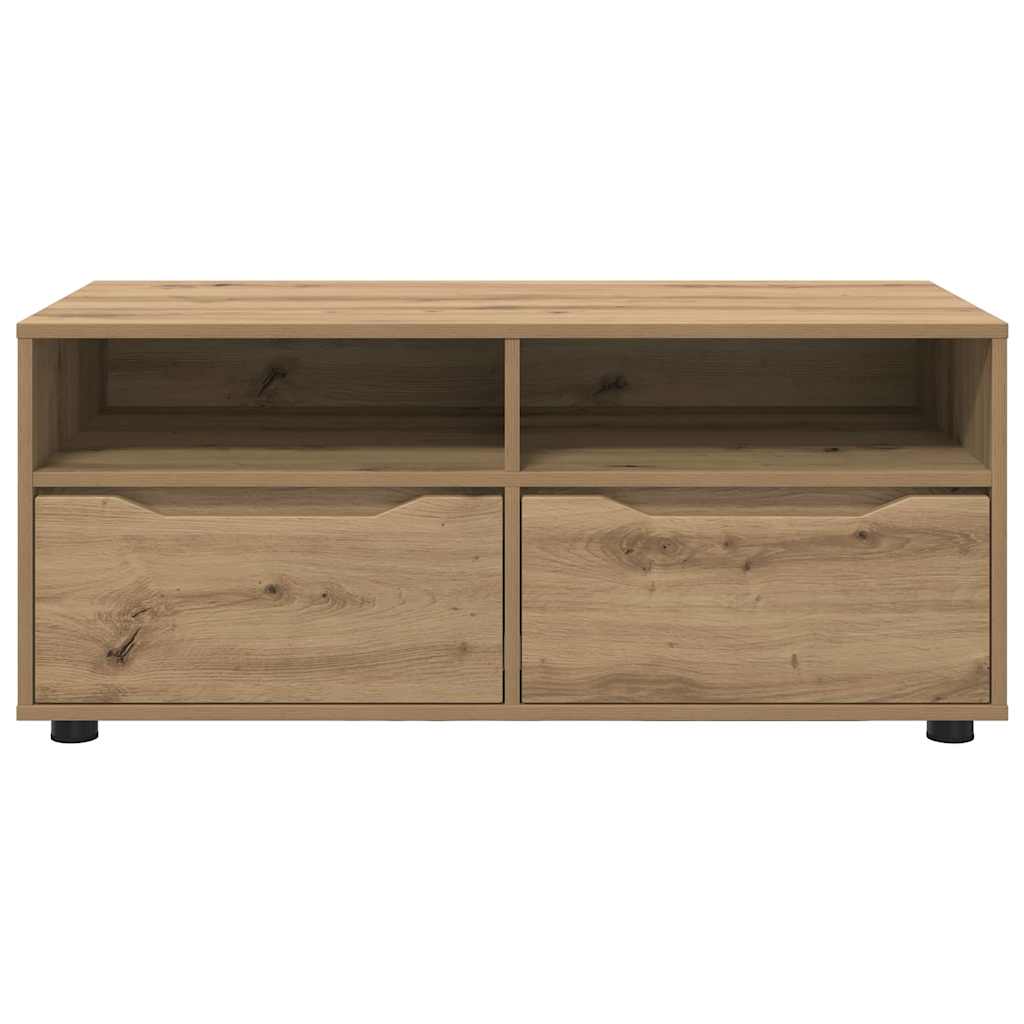 TV szekrény 100 x 48 x 43 cm Artisan tölgy Szerelt Fa