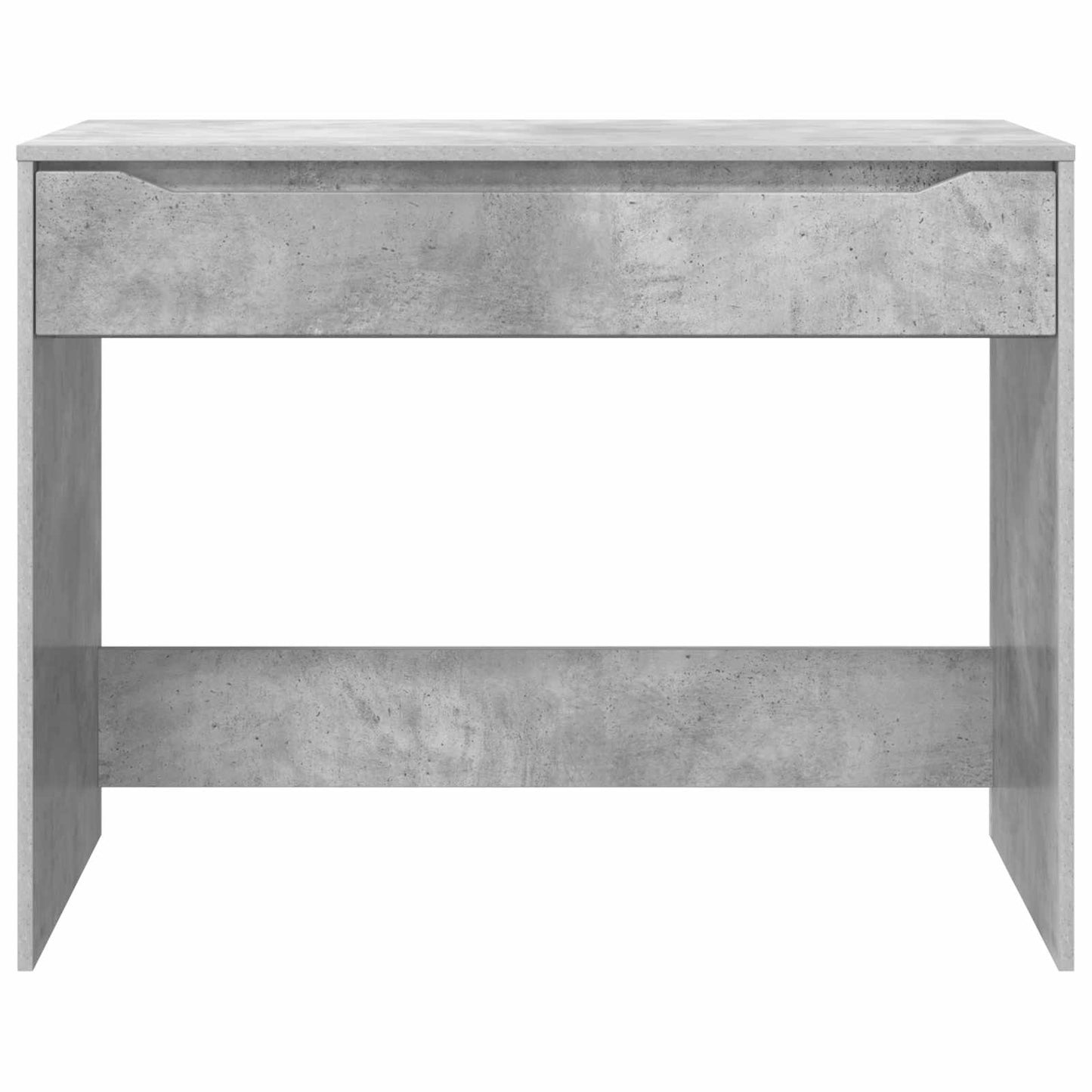 Asztal fiókkal Beton Szürke 100 x 50 x 78 cm Mérnöki fa