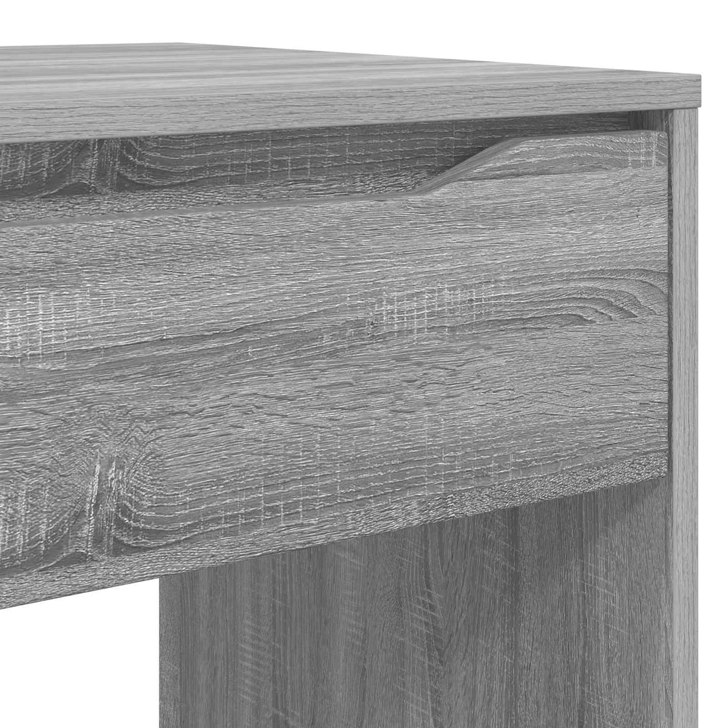 Asztal fiókkal Szürke Sonoma 100 x 50 x 78 cm Mérnöki fa