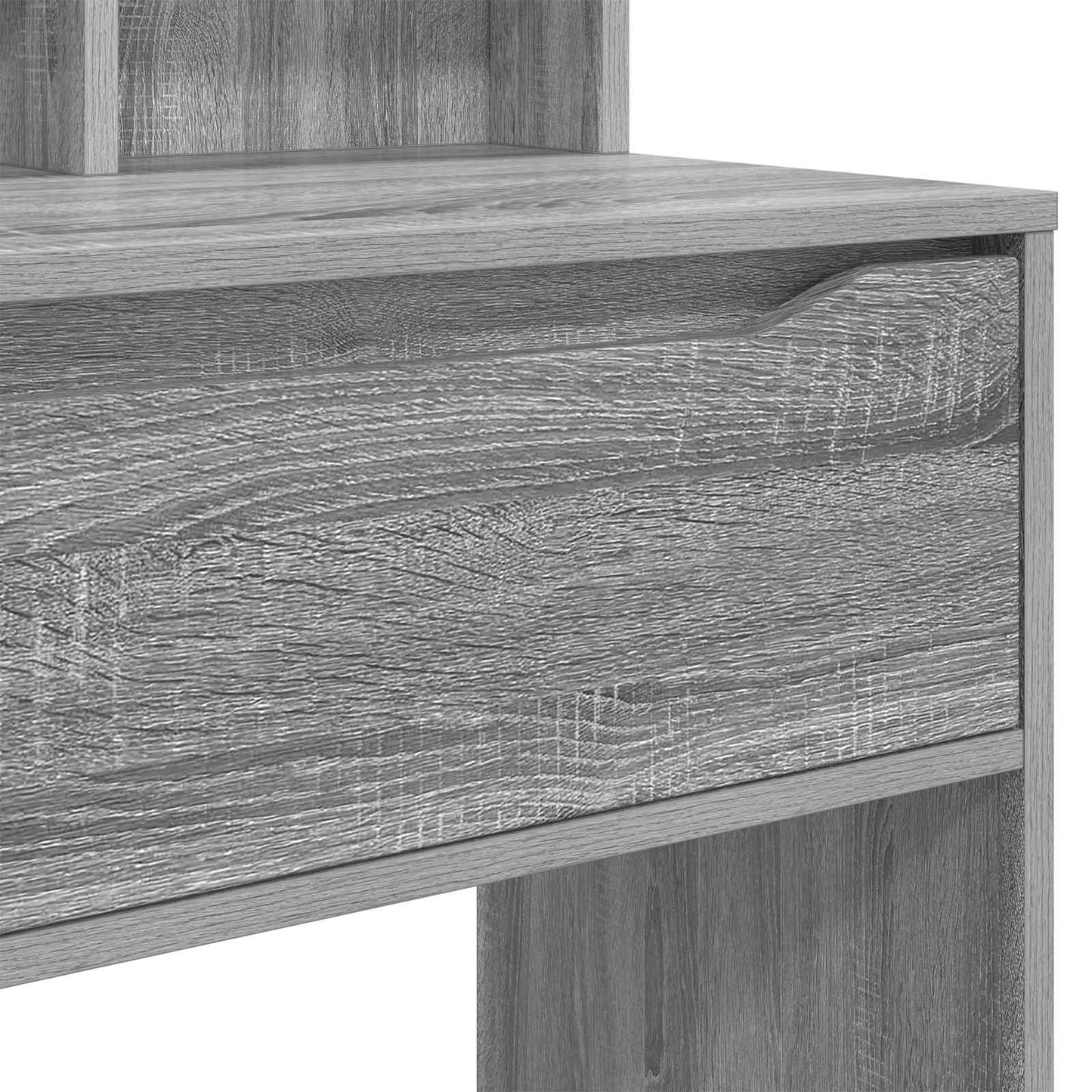 Hálószobai Öltözködő Asztalok Szürke Sonoma 80 x 39,6 x 135 cm