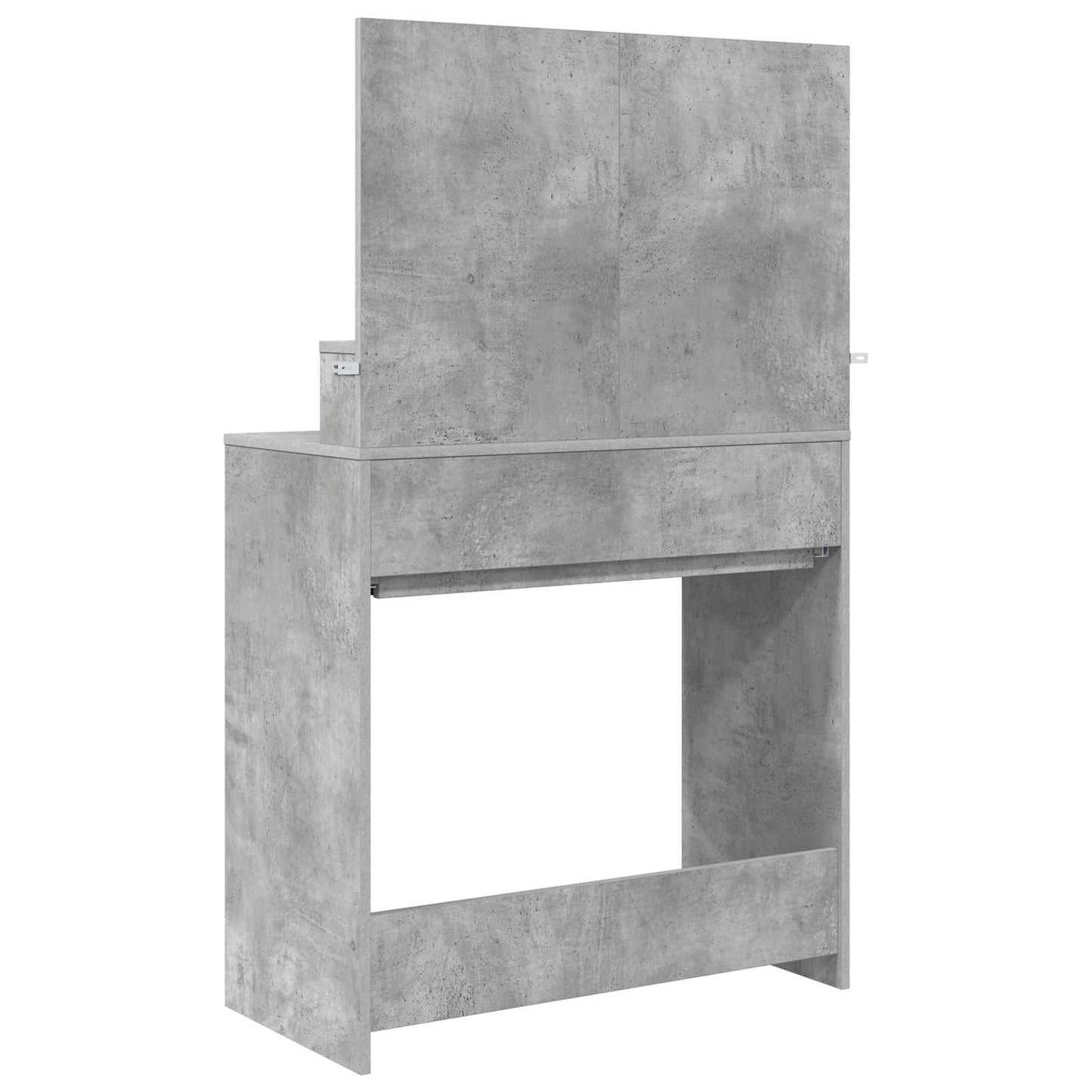 Hálószobai Öltözködő Asztalok Beton Szürke 80 x 39,6 x 135 cm