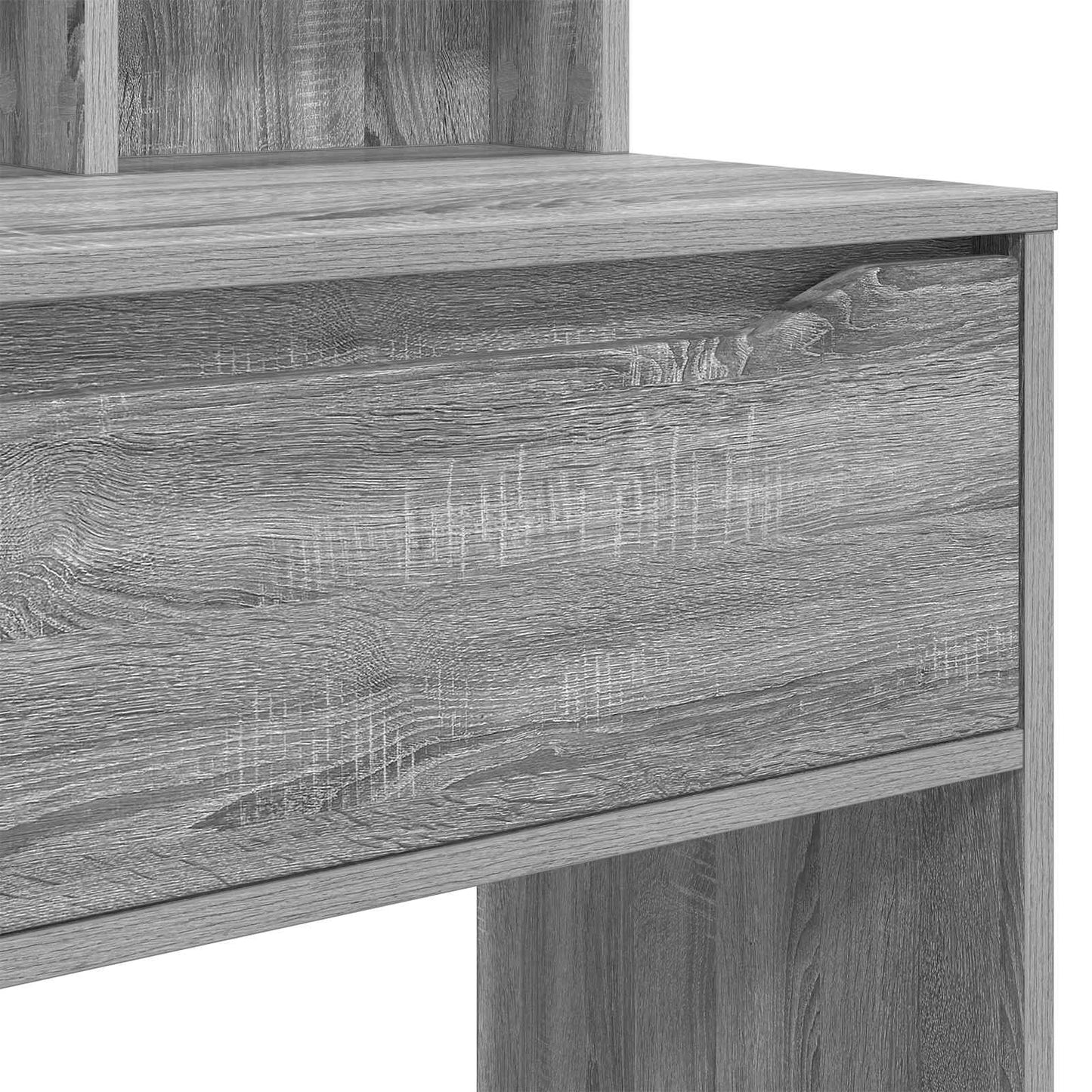 Hálószobai Öltözködő Asztalok Szürke Sonoma 80 x 39,6 x 135 cm