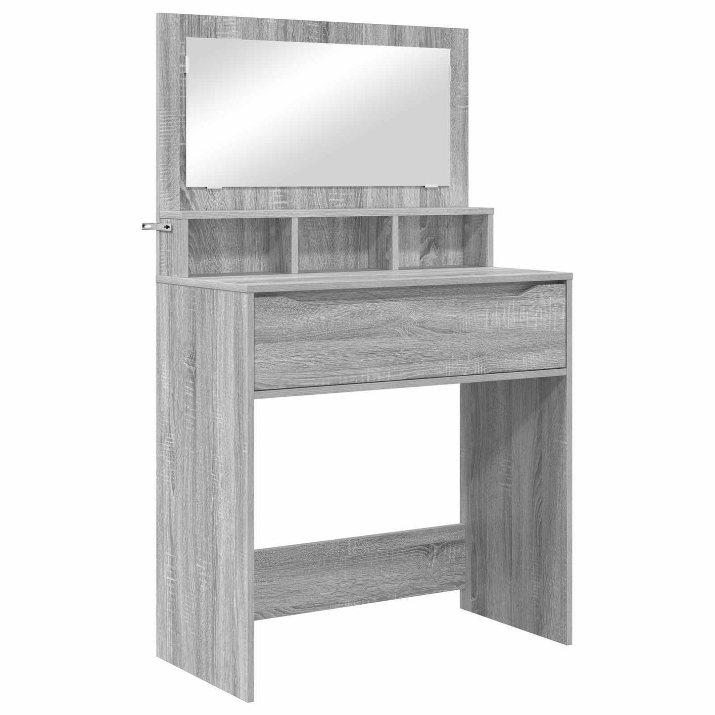 Hálószobai Öltözködő Asztalok Szürke Sonoma 80 x 39,6 x 135 cm