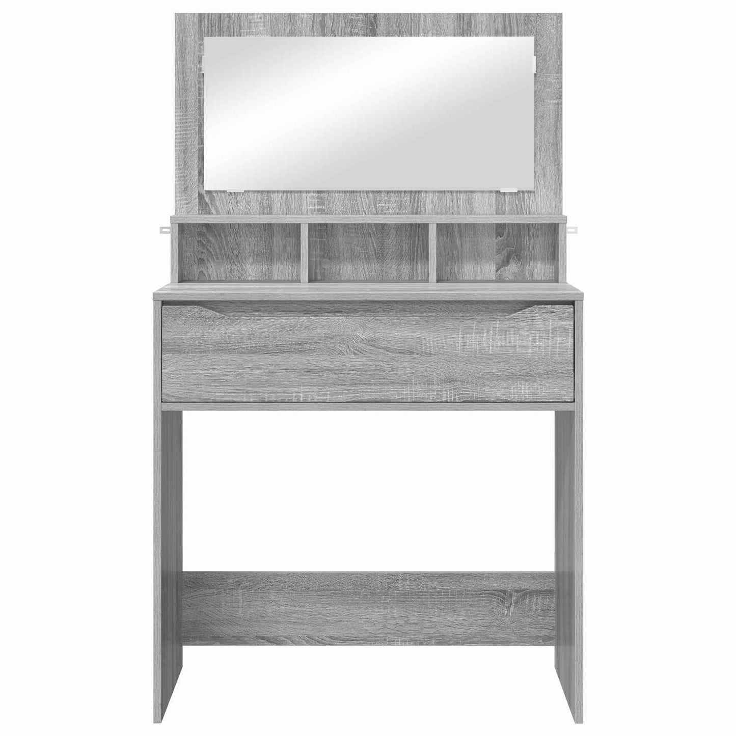 Hálószobai Öltözködő Asztalok Szürke Sonoma 80 x 39,6 x 135 cm