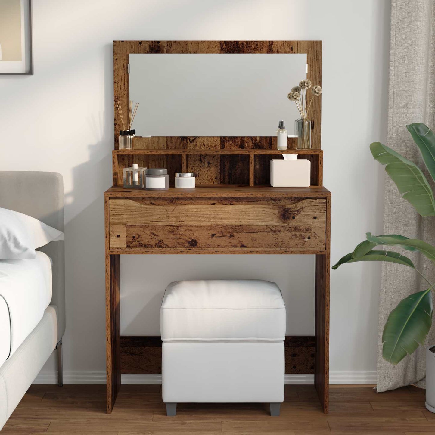 Hálószobai Öltözködő Asztalok Öreg fa 80 x 39,6 x 135 cm