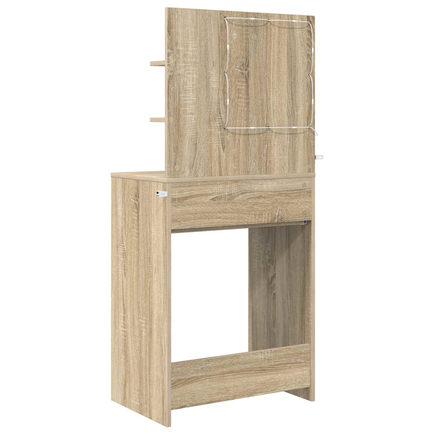 Hálószobai Öltözködő Asztalok Sonoma tölgy 80 x 39,6 x 135 cm