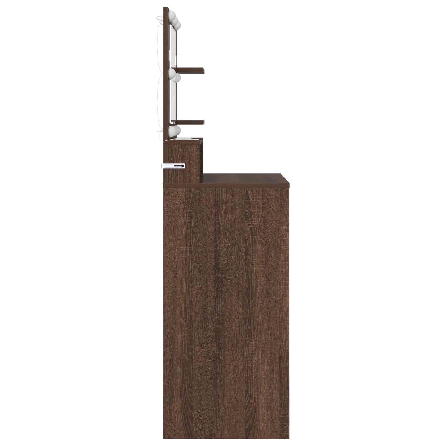 Hálószobai Öltözködő Asztalok Barna Tölgy 80 x 39,6 x 135 cm