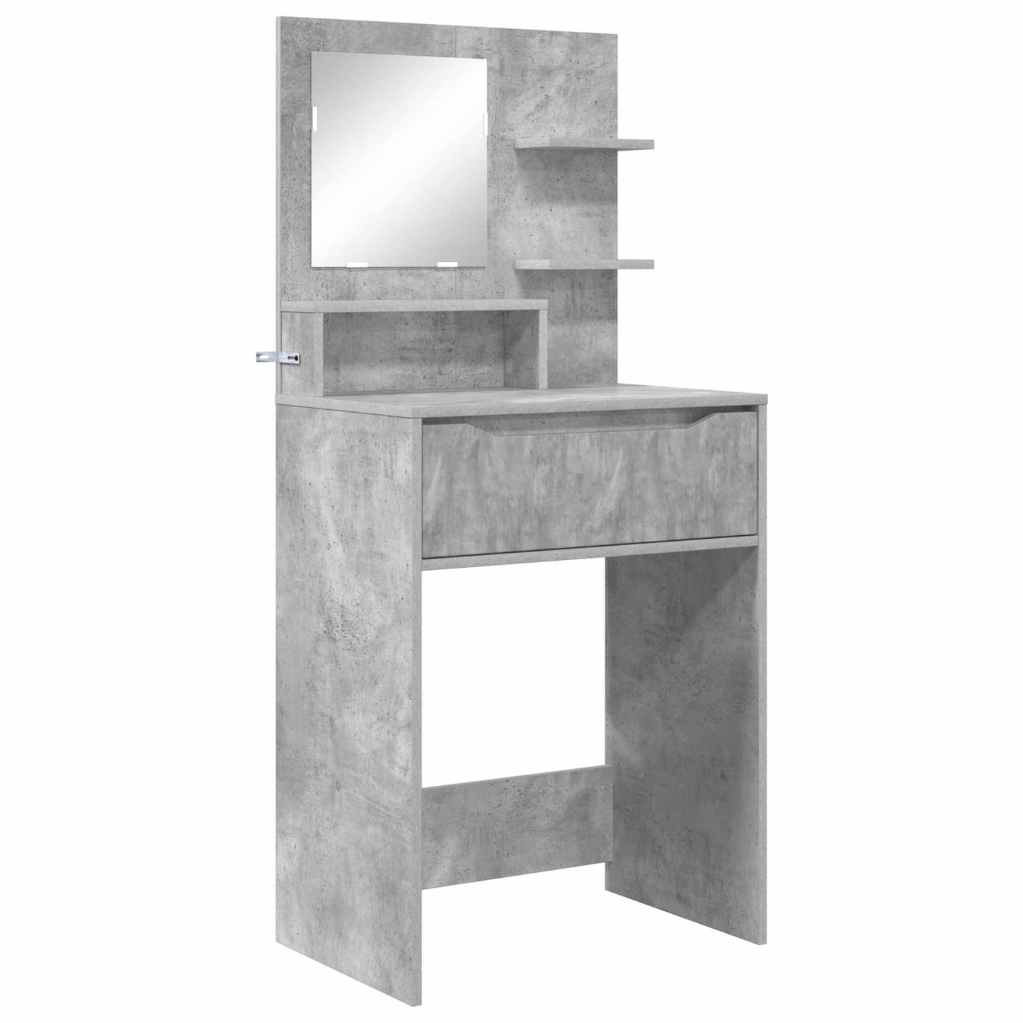 Hálószobai Öltözködő Asztalok Beton Szürke 80 x 39,6 x 135 cm