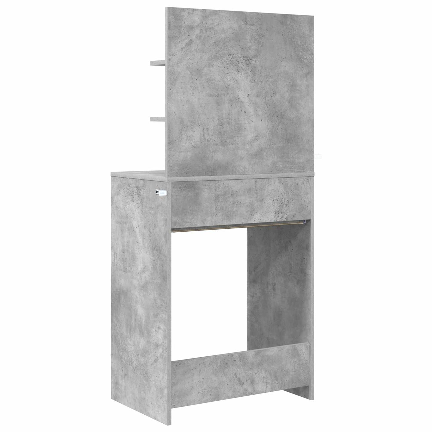 Hálószobai Öltözködő Asztalok Beton Szürke 80 x 39,6 x 135 cm