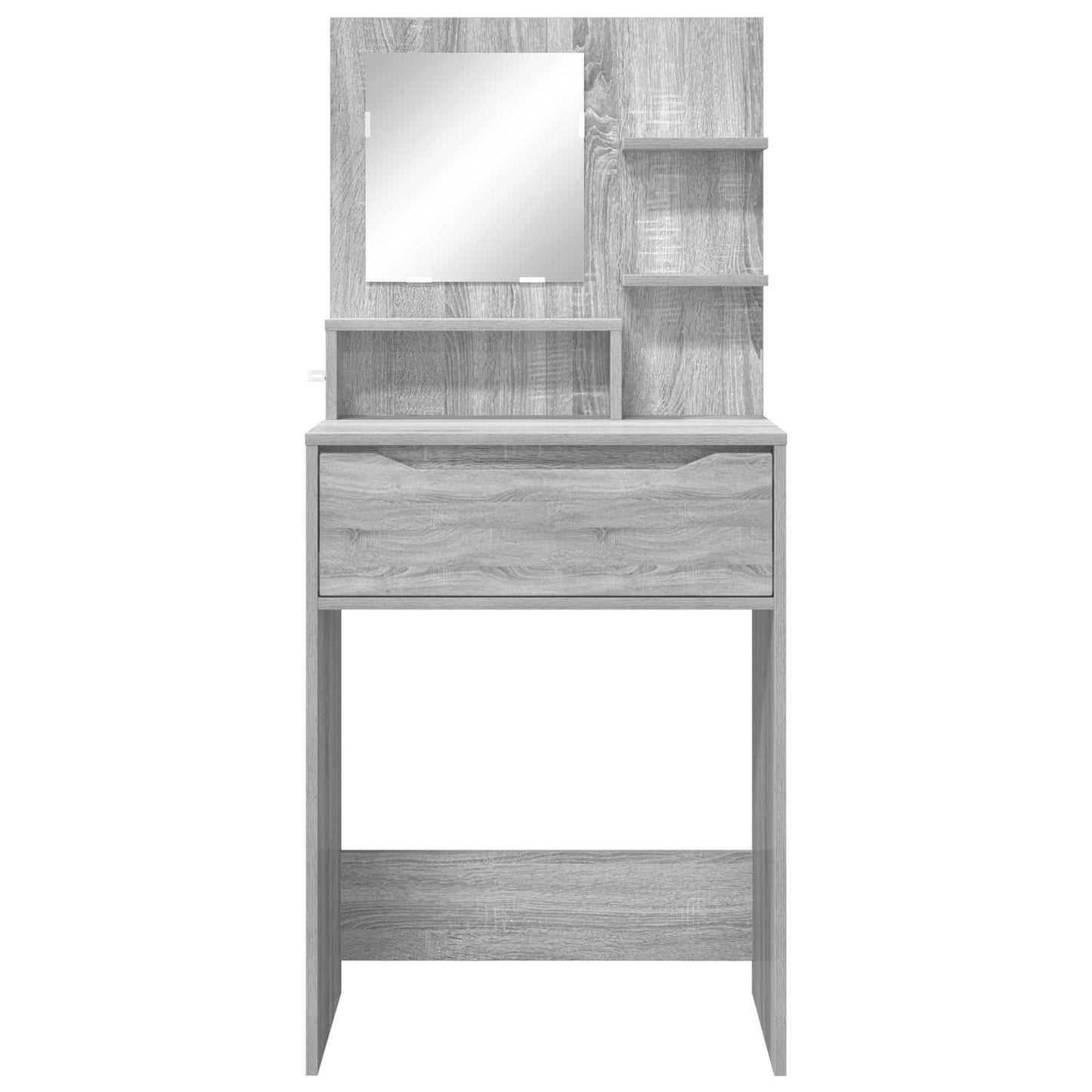 Hálószobai Öltözködő Asztalok Szürke Sonoma 80 x 39,6 x 135 cm