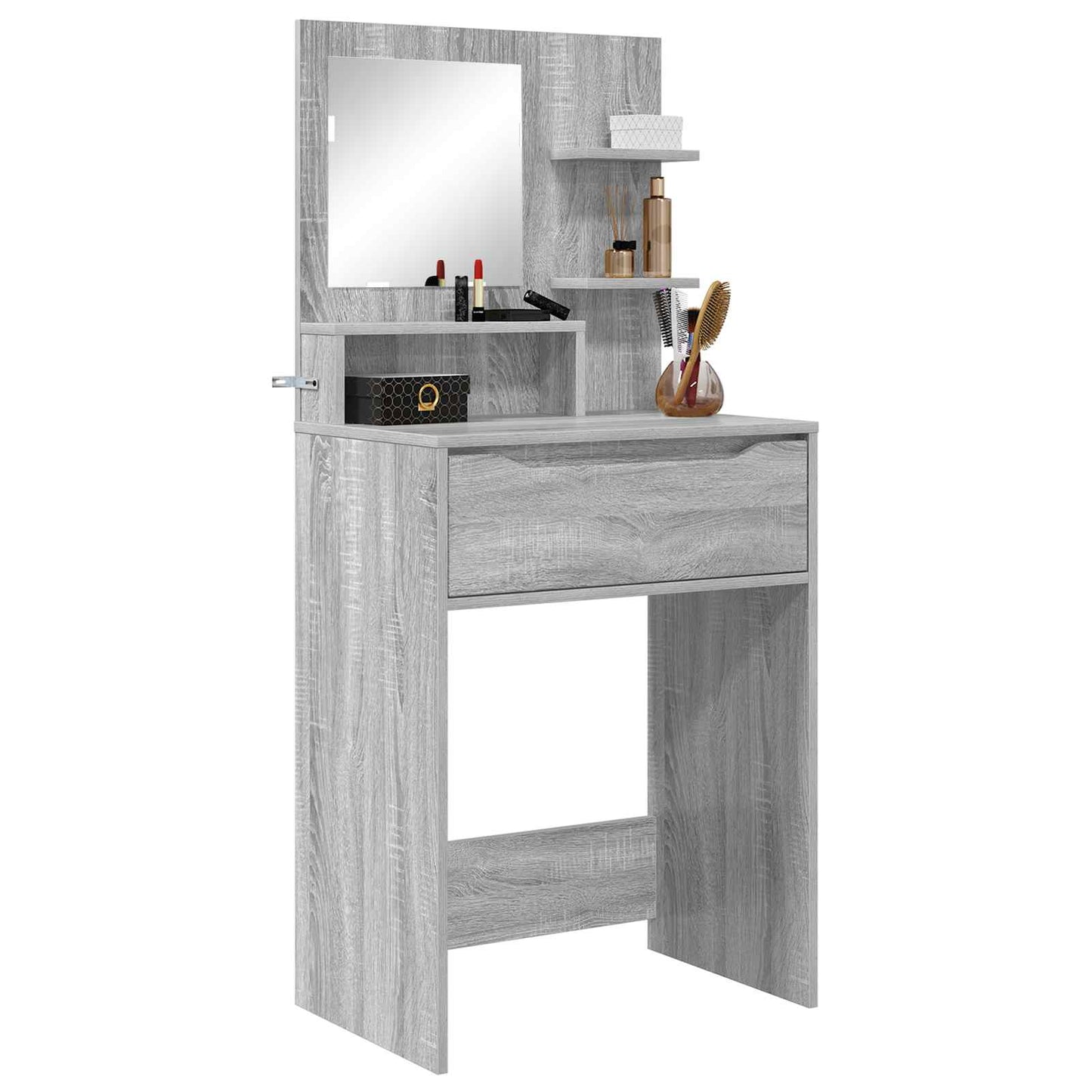 Hálószobai Öltözködő Asztalok Szürke Sonoma 80 x 39,6 x 135 cm