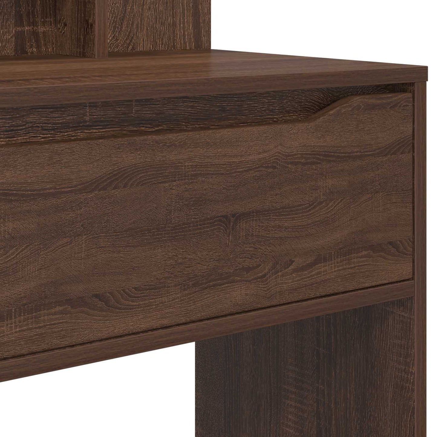 Hálószobai Öltözködő Asztalok Barna Tölgy 80 x 39,6 x 135 cm