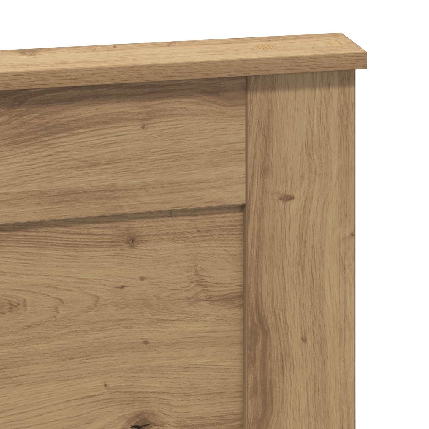 Fejtámla fejtámlával Artisan tölgy 160 cm Faanyag